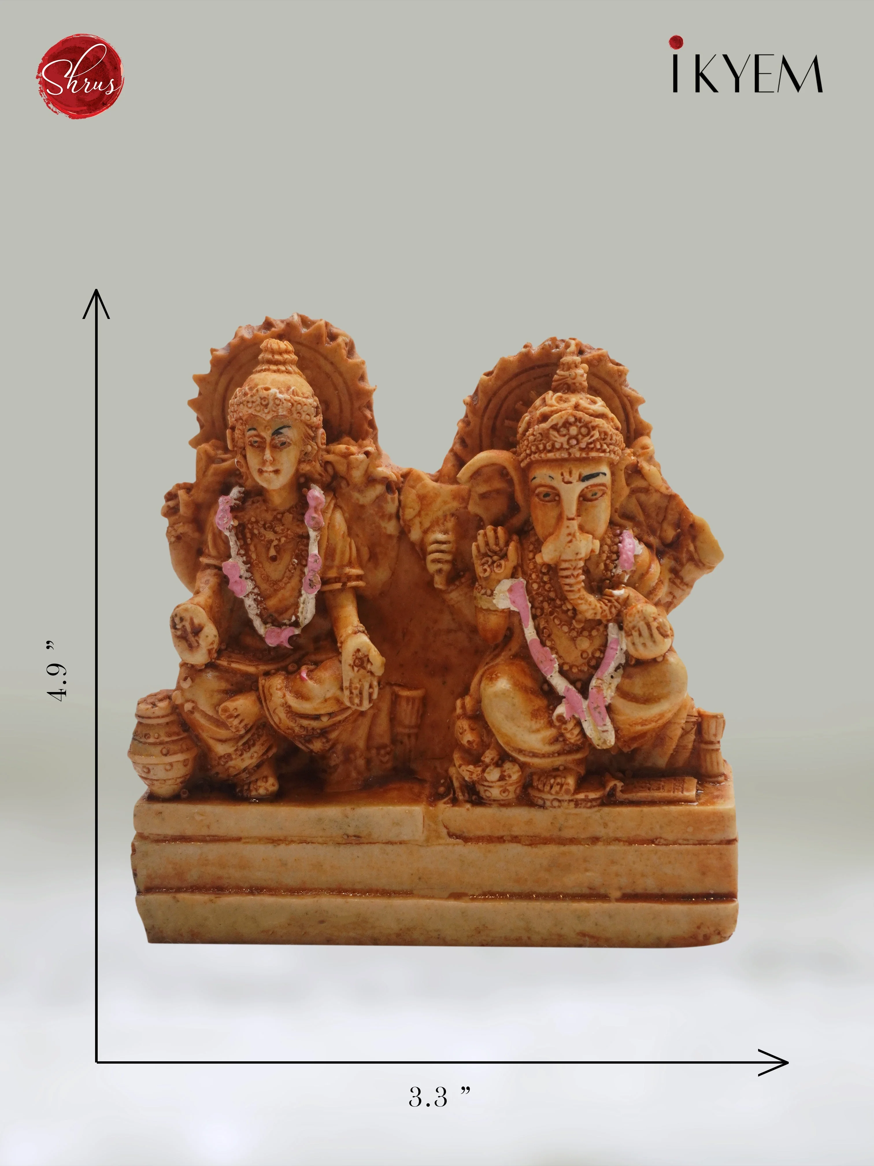 Lakshmi Vinayakar Idol - Image 5