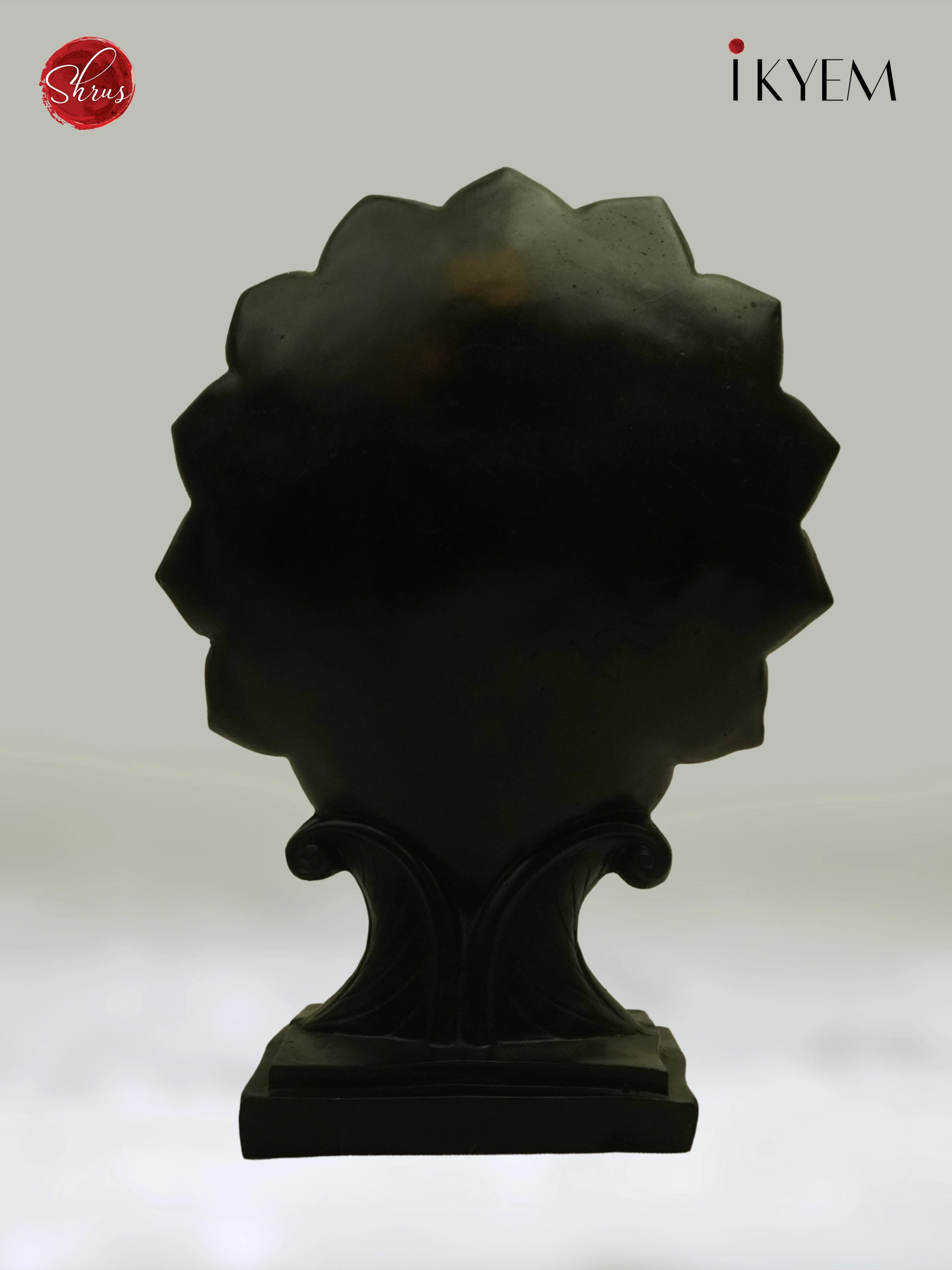 Buddha(Poly Resin) Head Place On Tree Showpiece - Image 2