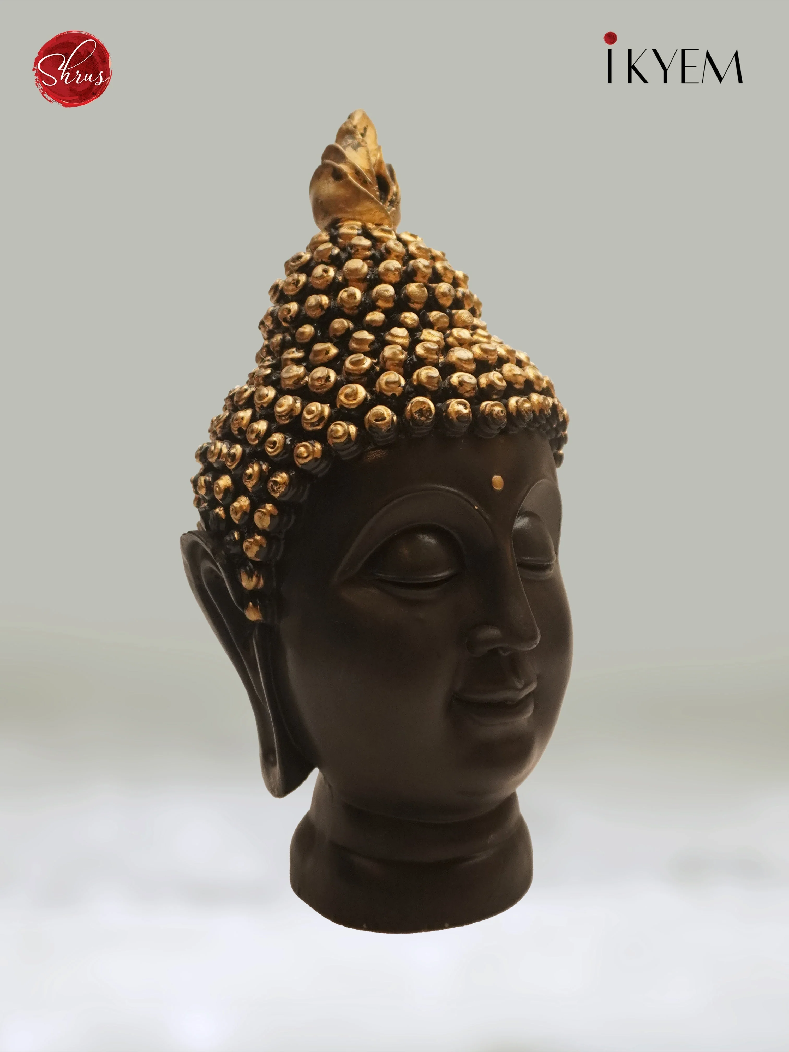 Buddha(Poly Resin) Head Idol - Image 2
