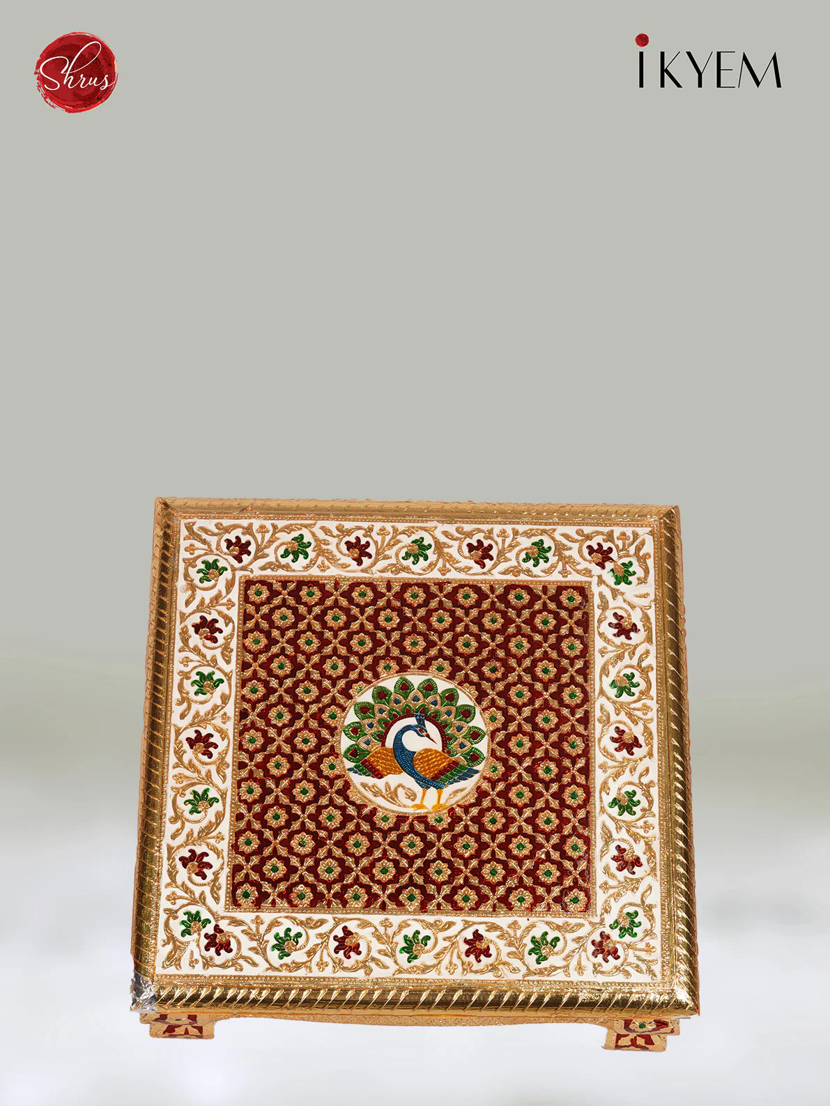 Handpainted Wooden table - Return gifts