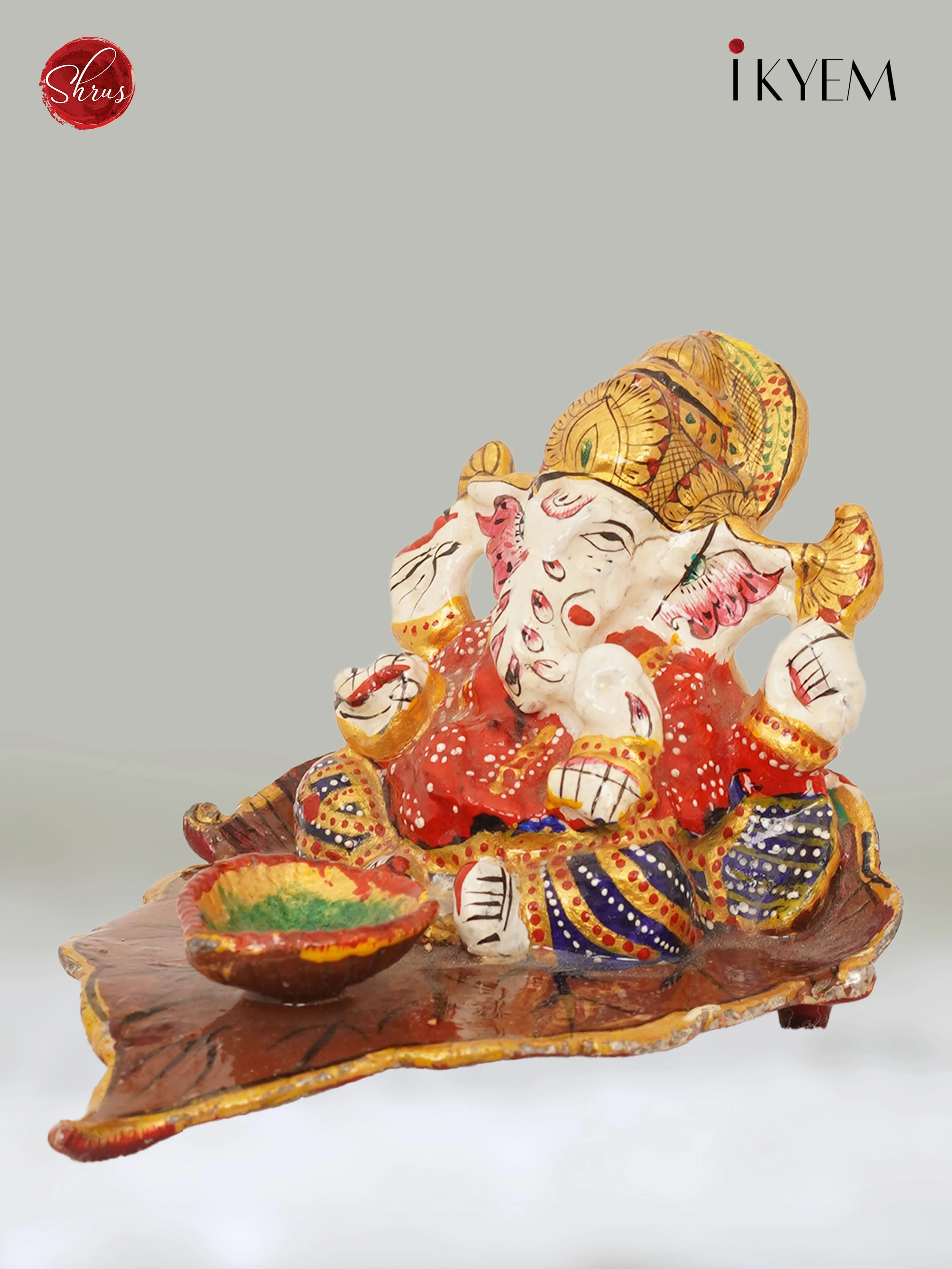 Lord Ganesh with Lamp -Return Gift - Image 4