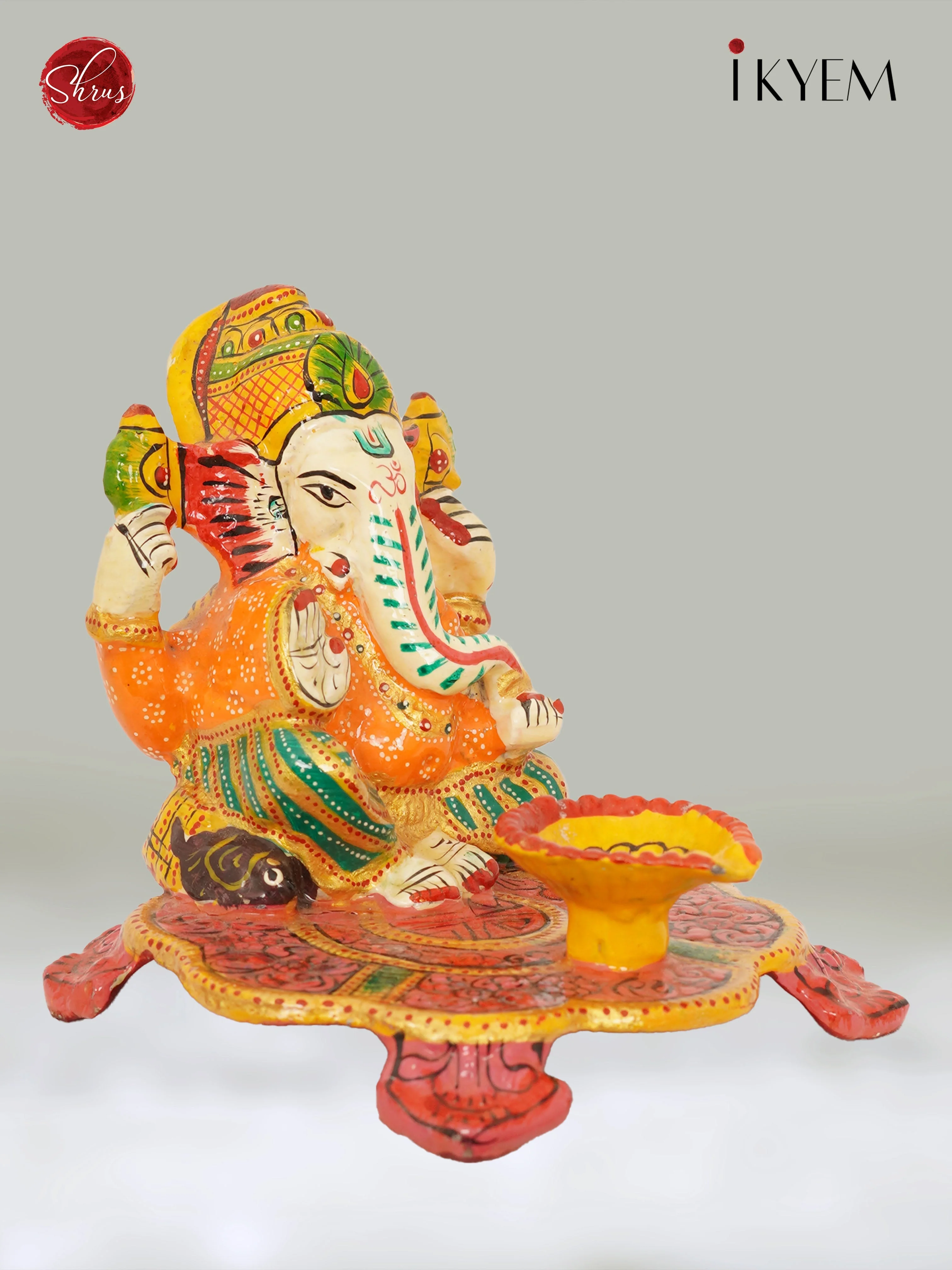 Lord Ganesha with Lamp  -Return Gift - Image 3