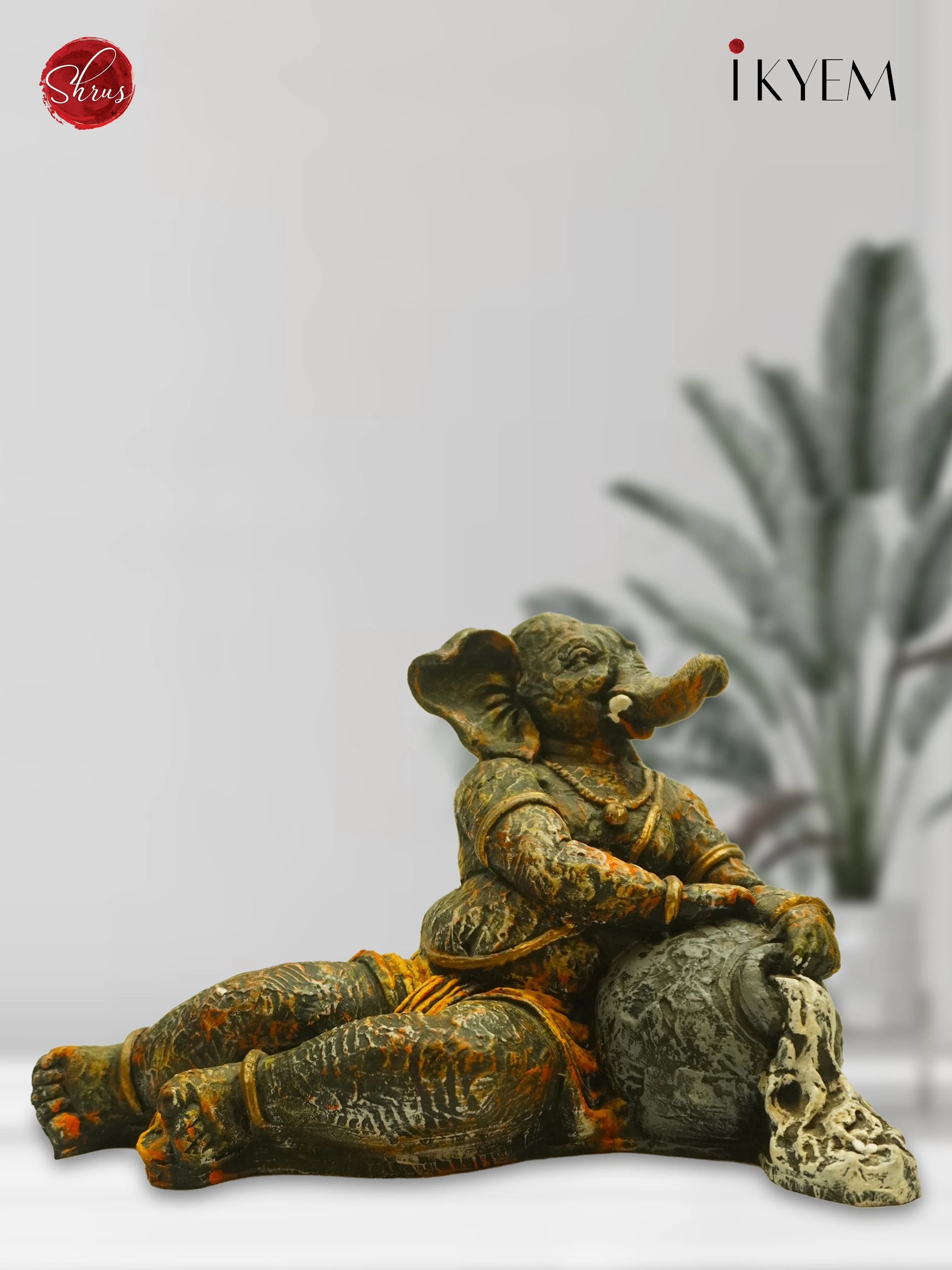 Sitting Ganesha (Poly Resin) - Return Gift - 3E26046