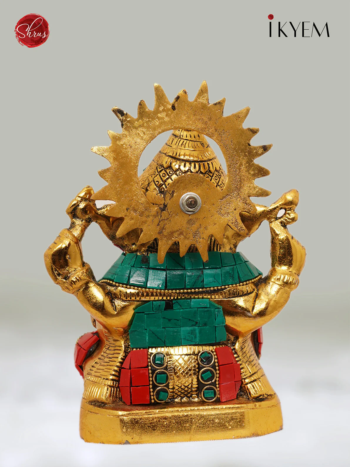 Ganesha with stone work - Return Gift - Image 4