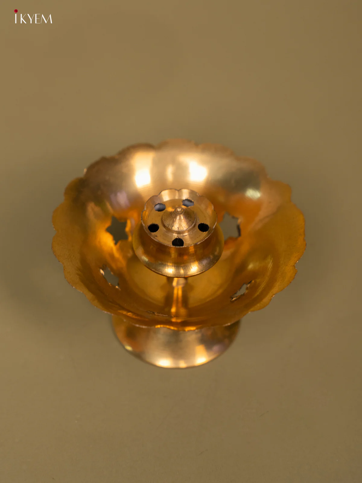 Brass Agar Batti Stand - 3E31108 - Image 2