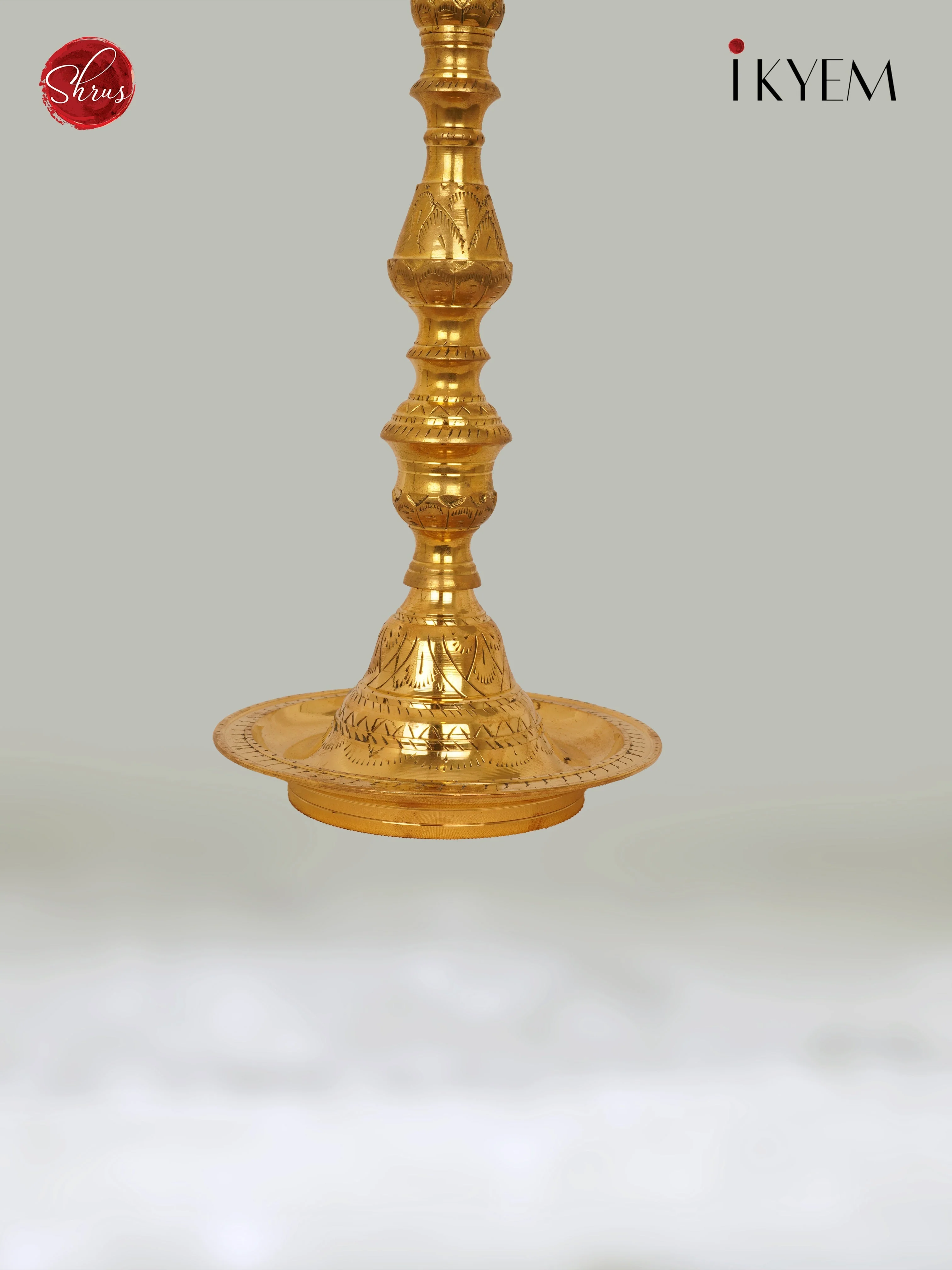 Brass Annam Kuthu Velakku with 5 Thirees - Image 3