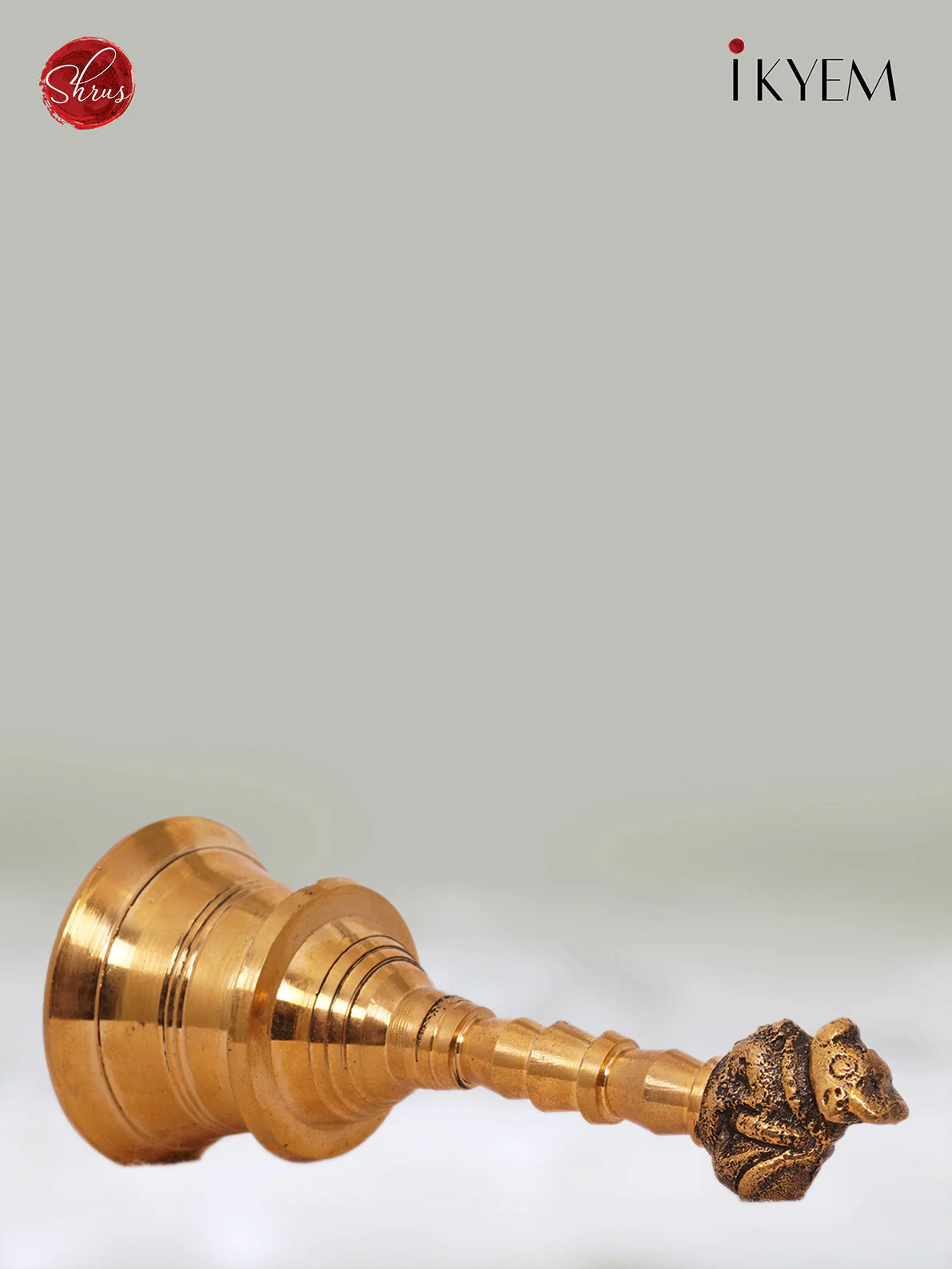 BRASS POOJA HAND BELL - Image 3