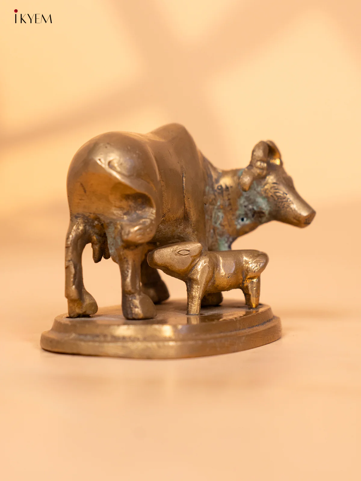 Brass Kamdhenu - Return Gift - Image 2