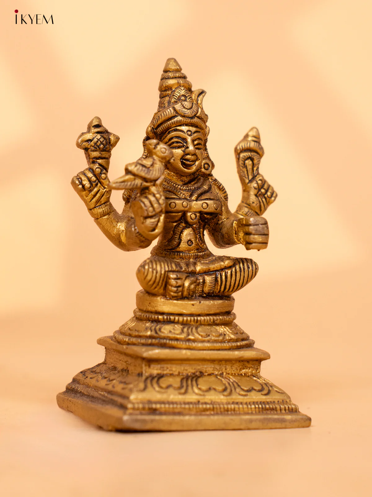 Brass Kamatchi Idol - 3.5 Inch - 3E31207 - Image 2