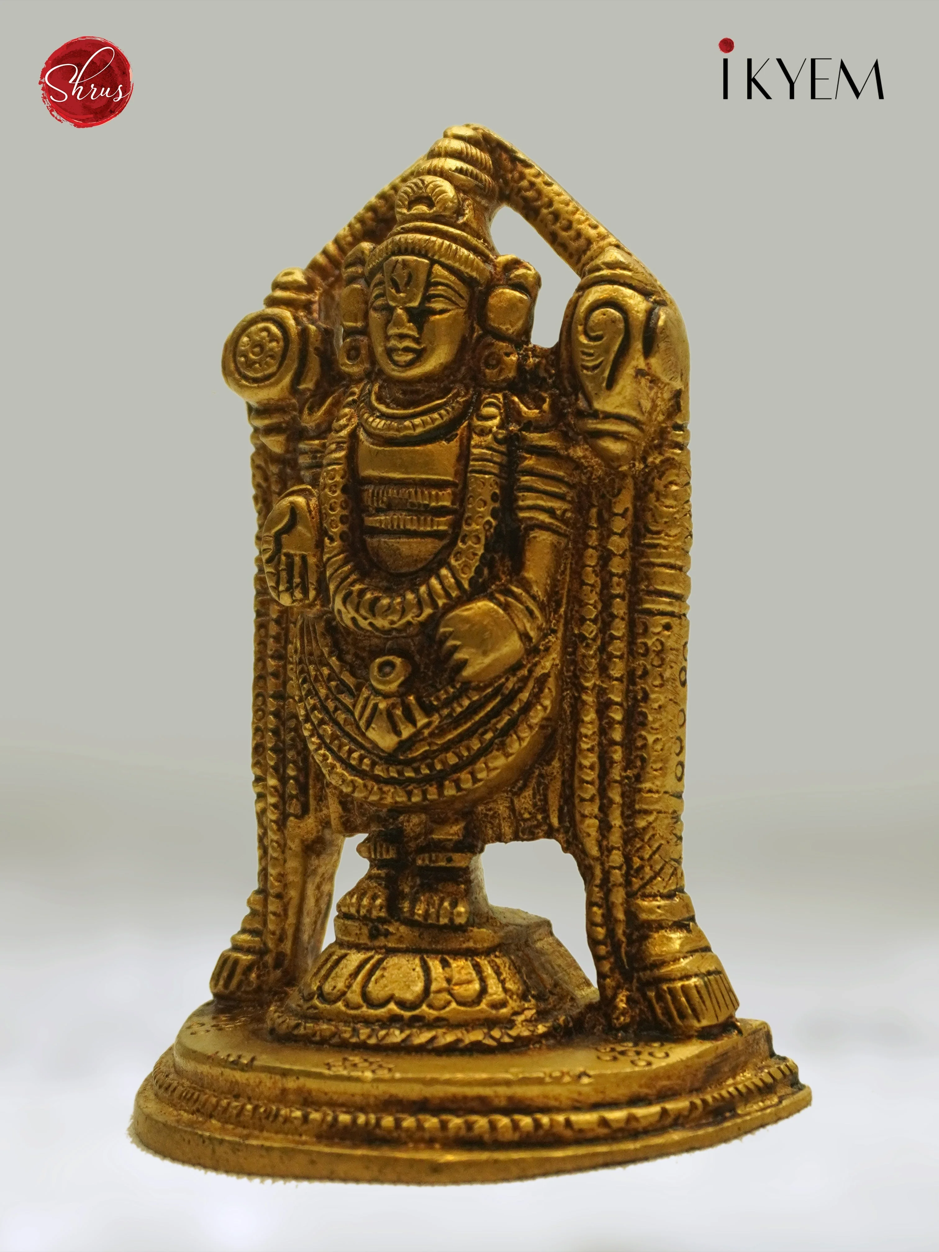 Lord Balaji Idol - 3.7 Inch- 3E31211