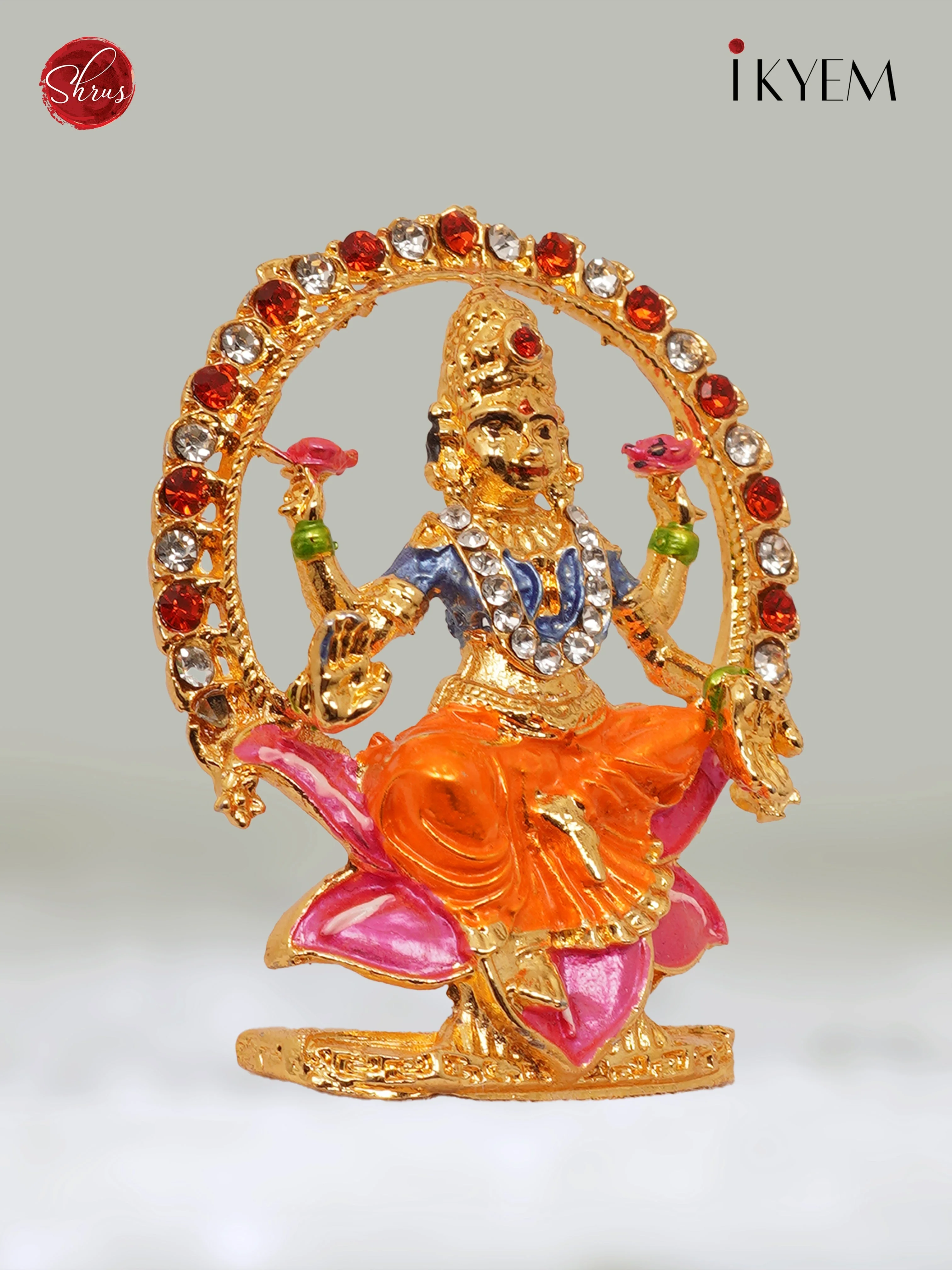 Lakshmi Car DashBoard Idol-Assorted(5 colours) - Image 3