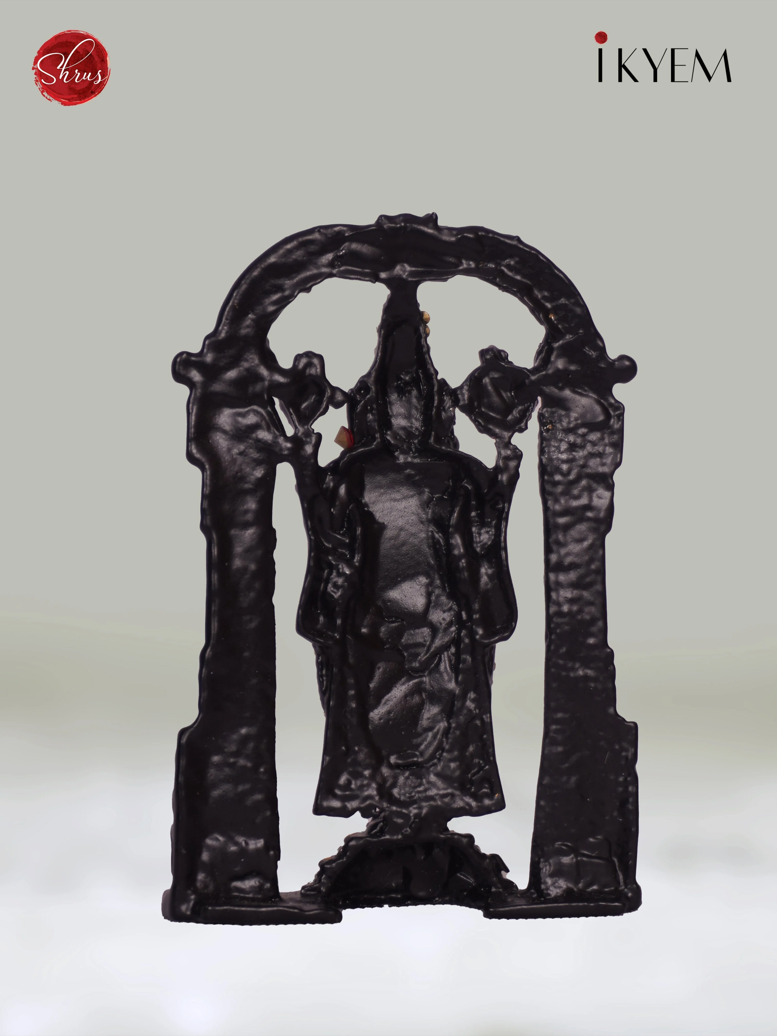 Black Perumal Car DashBoard Idol - Image 3