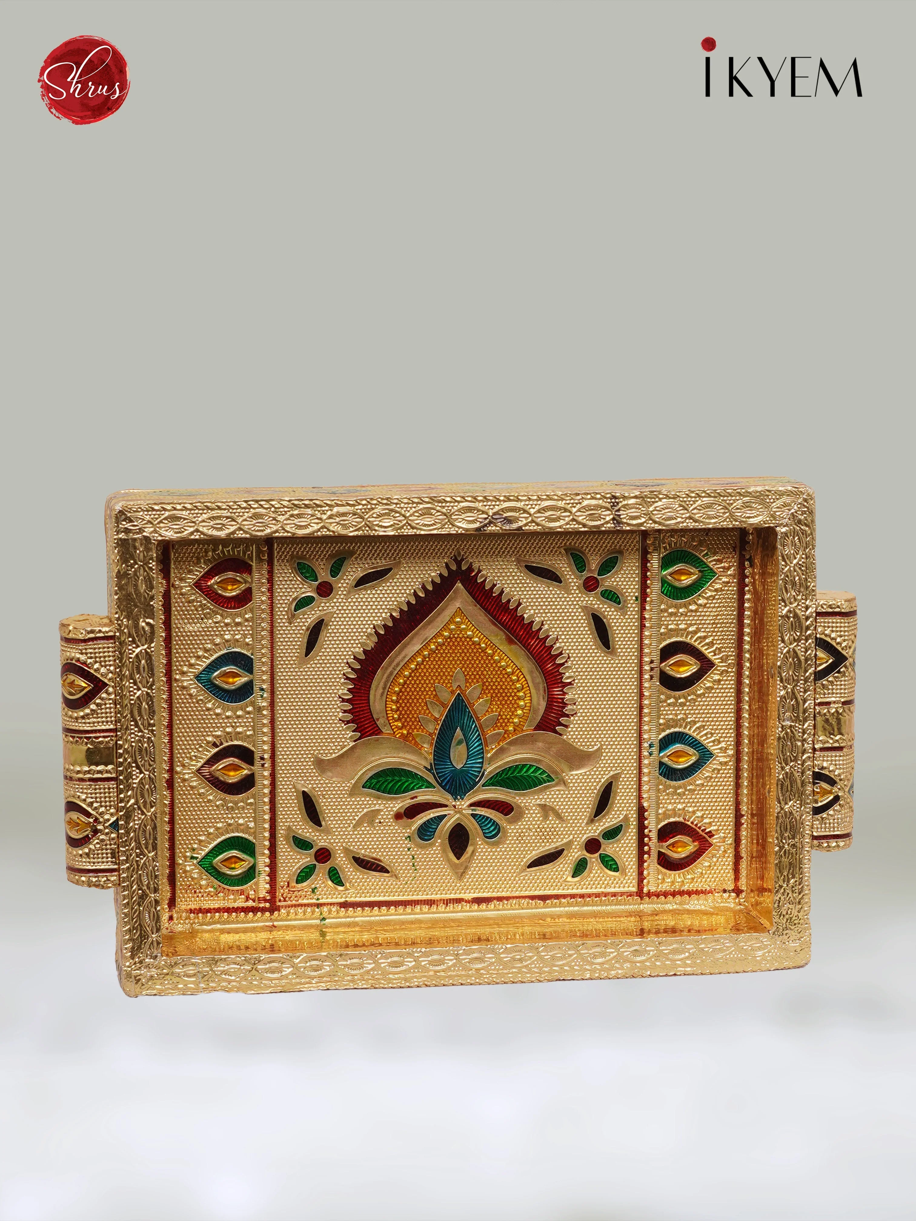 Meenakari Tray - Return Gift - Image 2