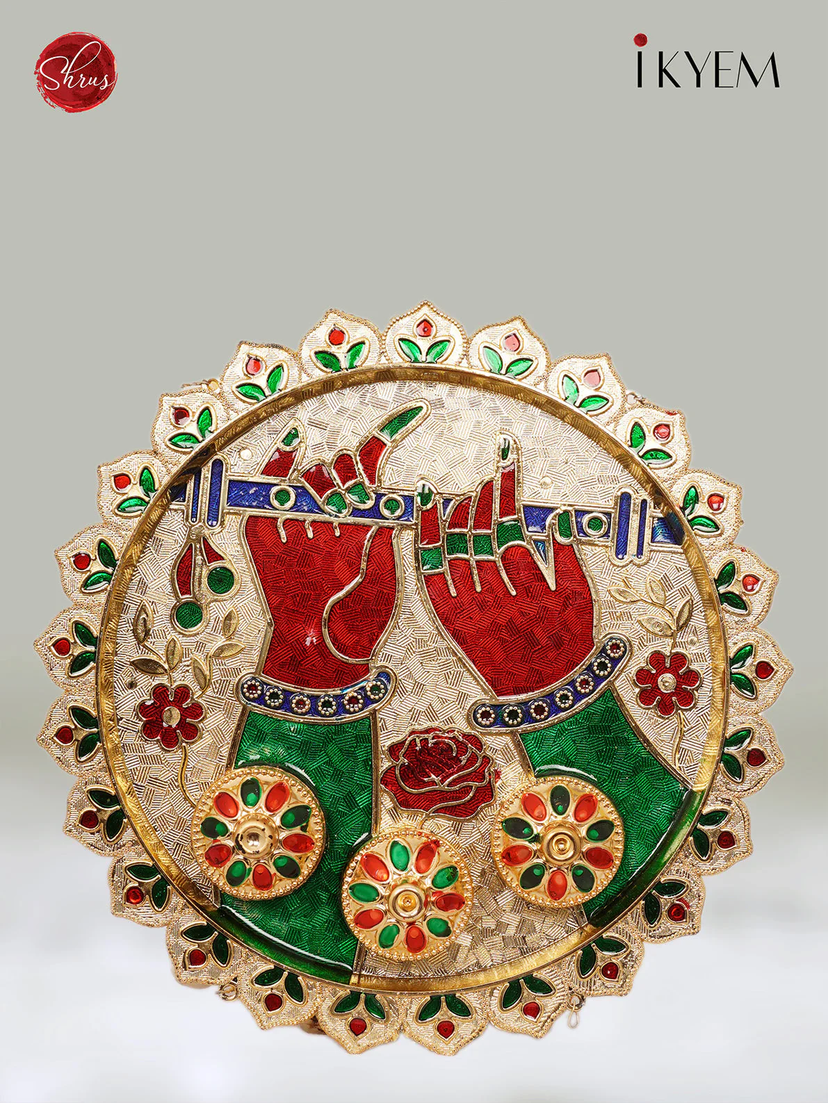 Meenakari Kumkum Holder - Return Gift