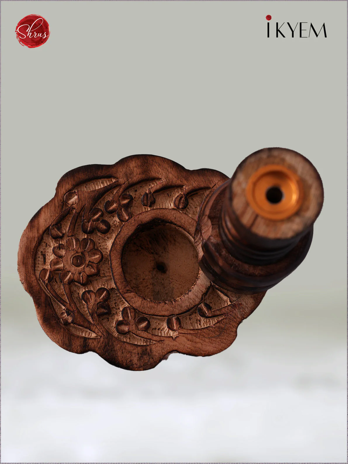 Wooden Candle Holder - Return Gift - Image 2