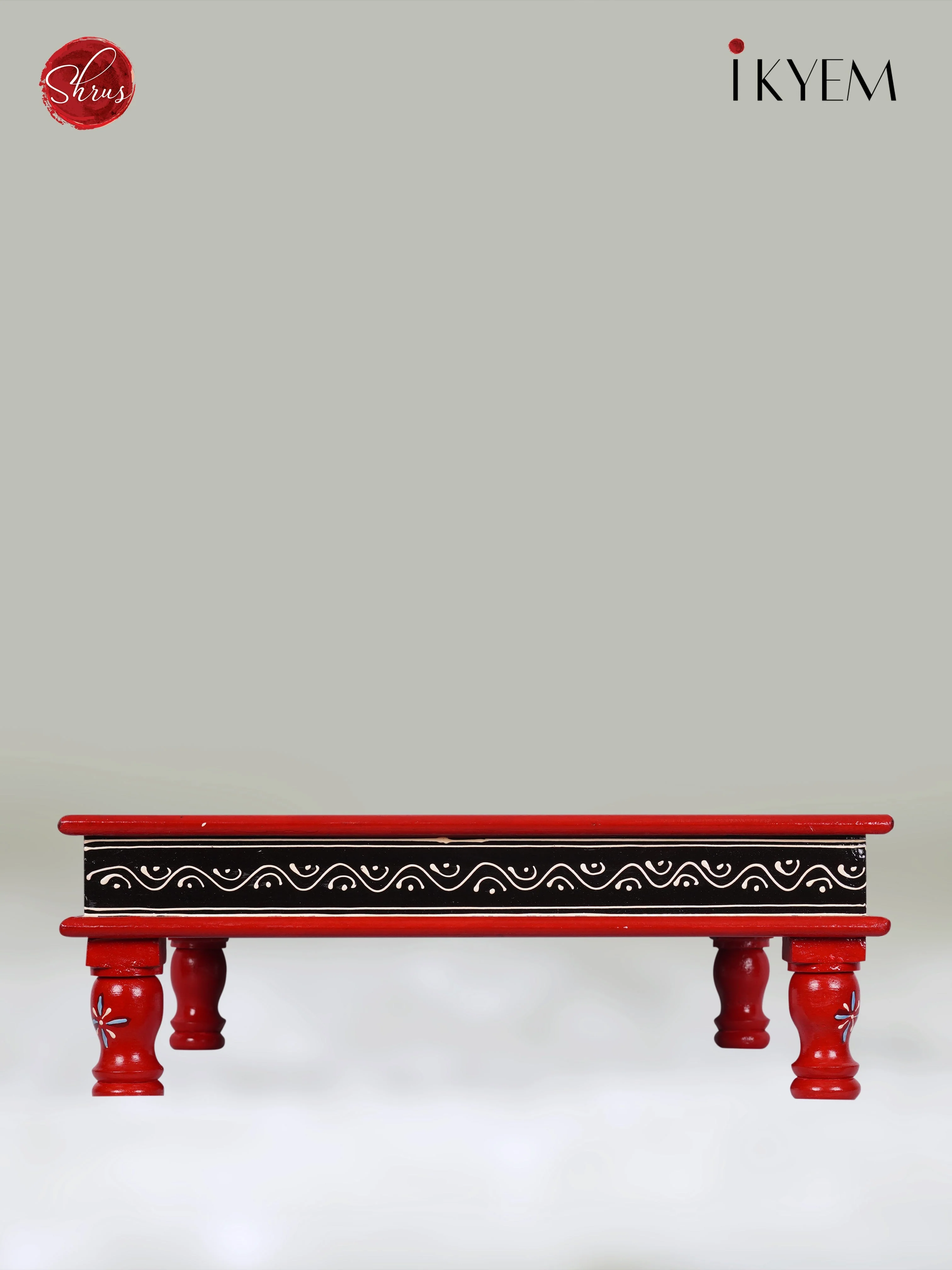Handpainted pooja stool - Return Gift - Image 4