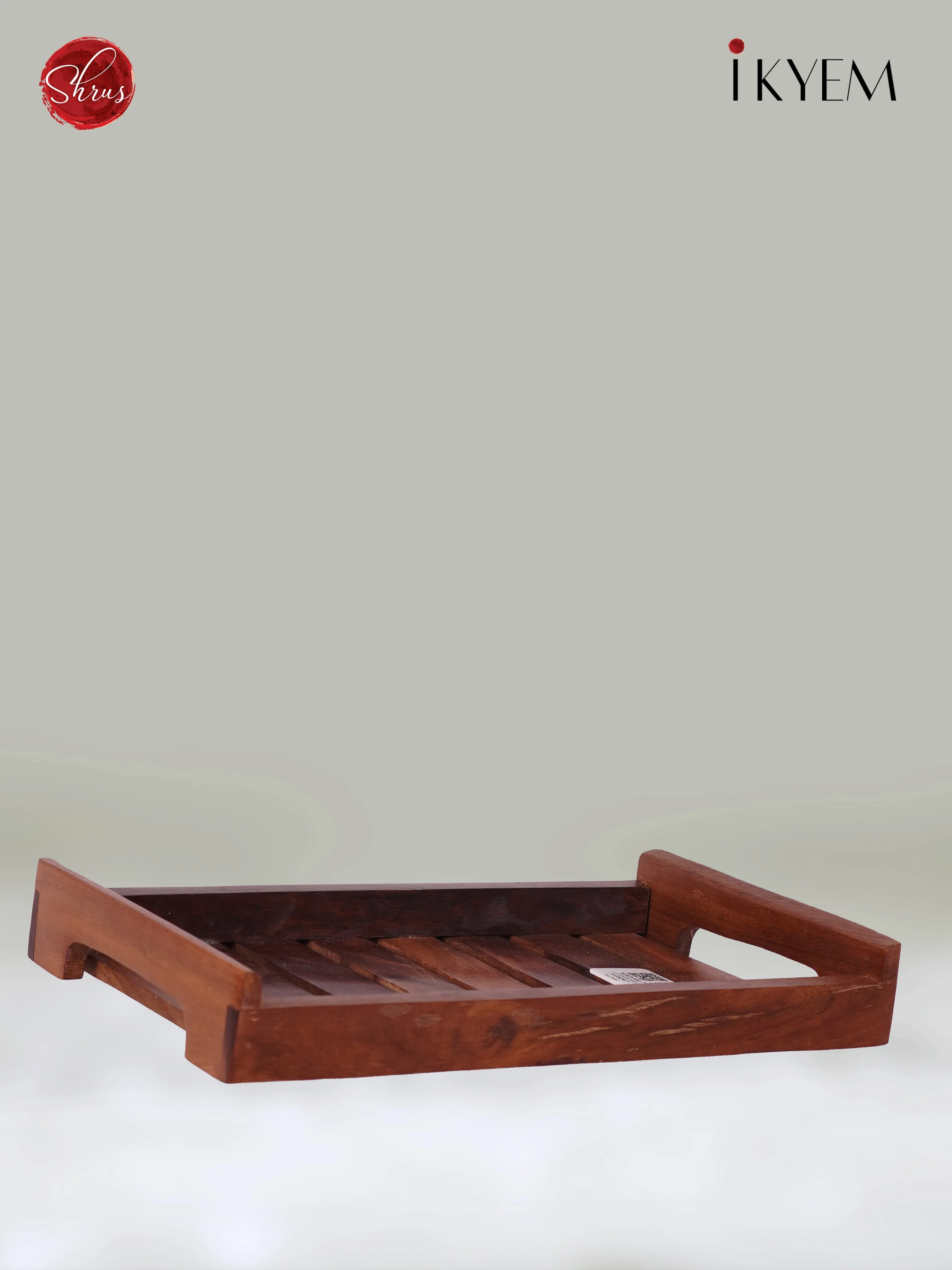 Handcrafted Wooden Tray - Return Gifts - Image 2