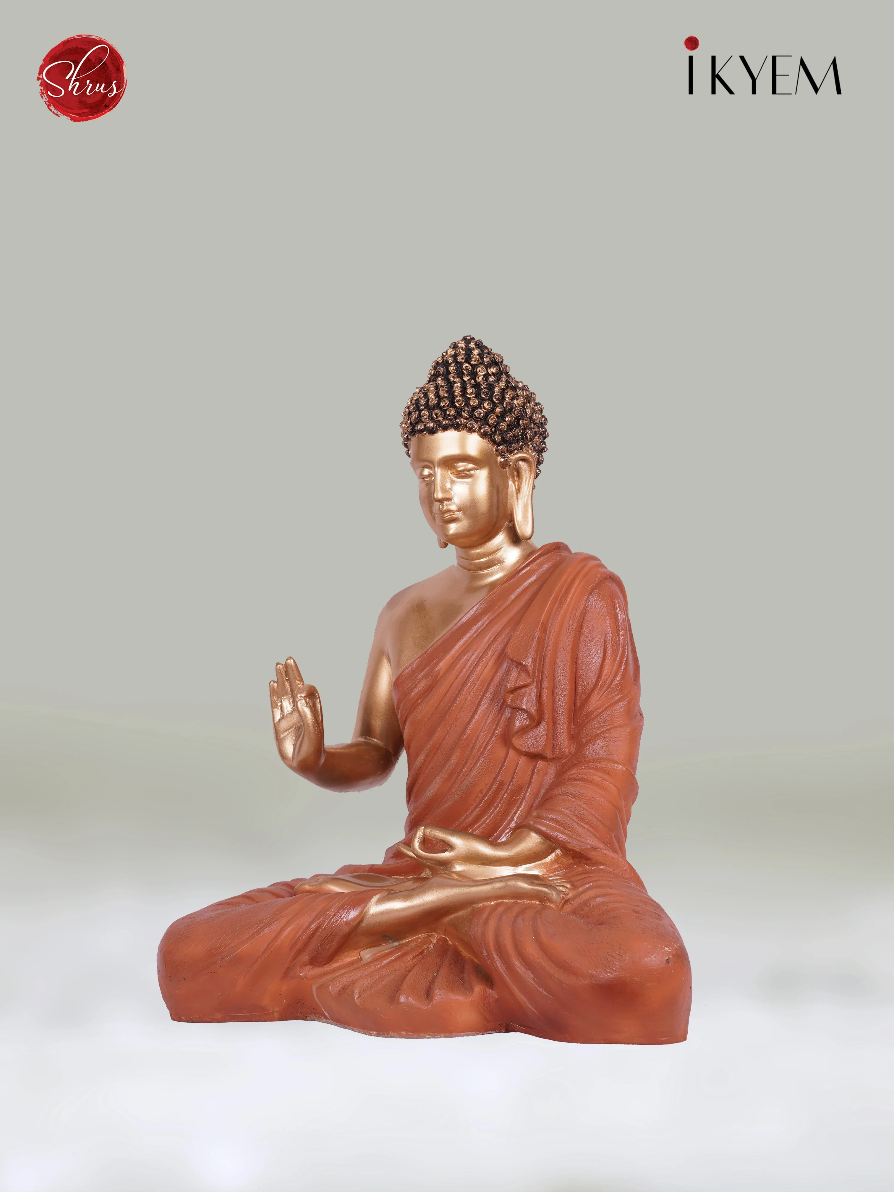 Lord Buddha Polyresin Idol - Image 3