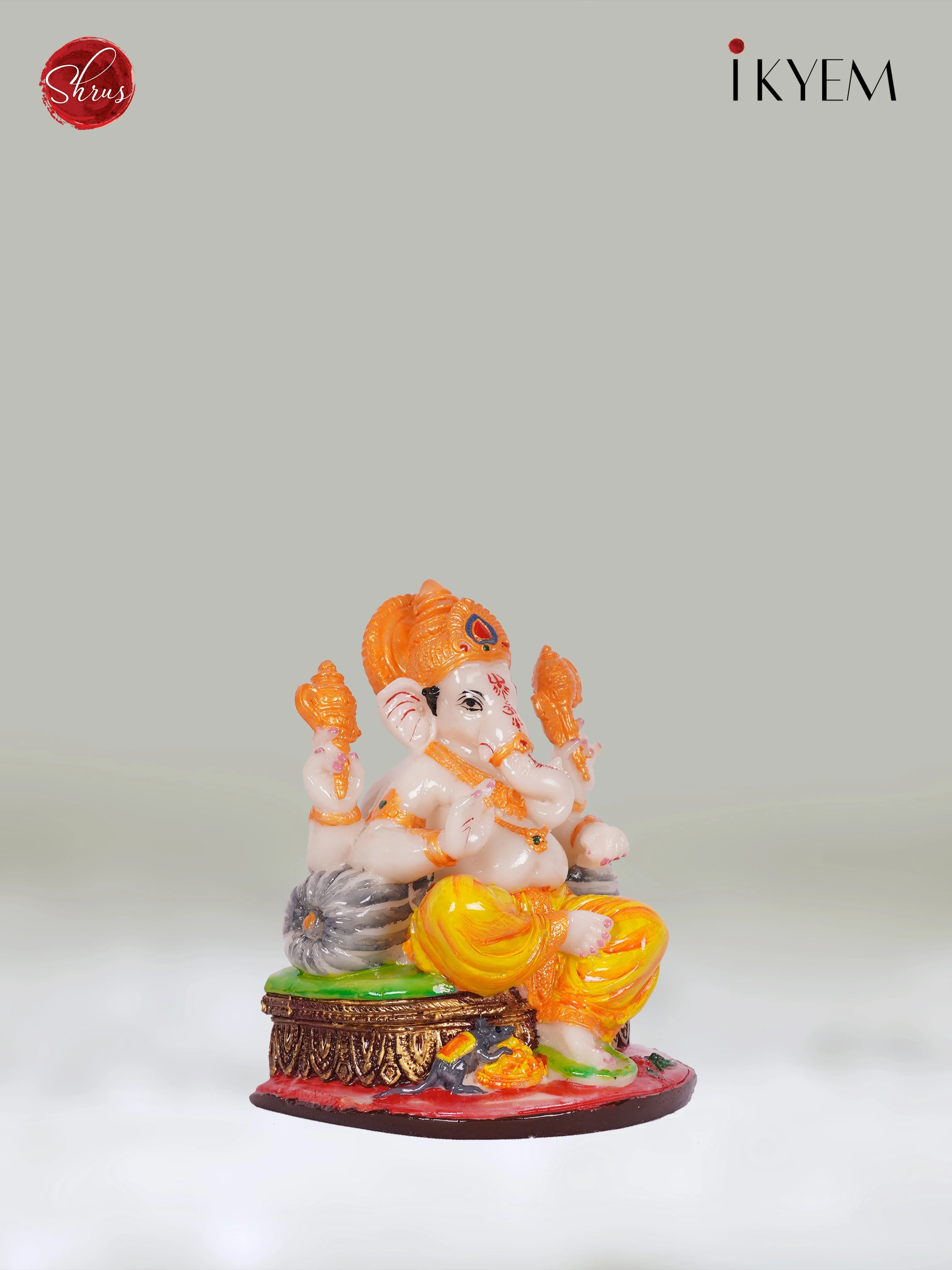 Lord Ganesha (Ceramic ) - Return Gift - 3I14018 - Image 2