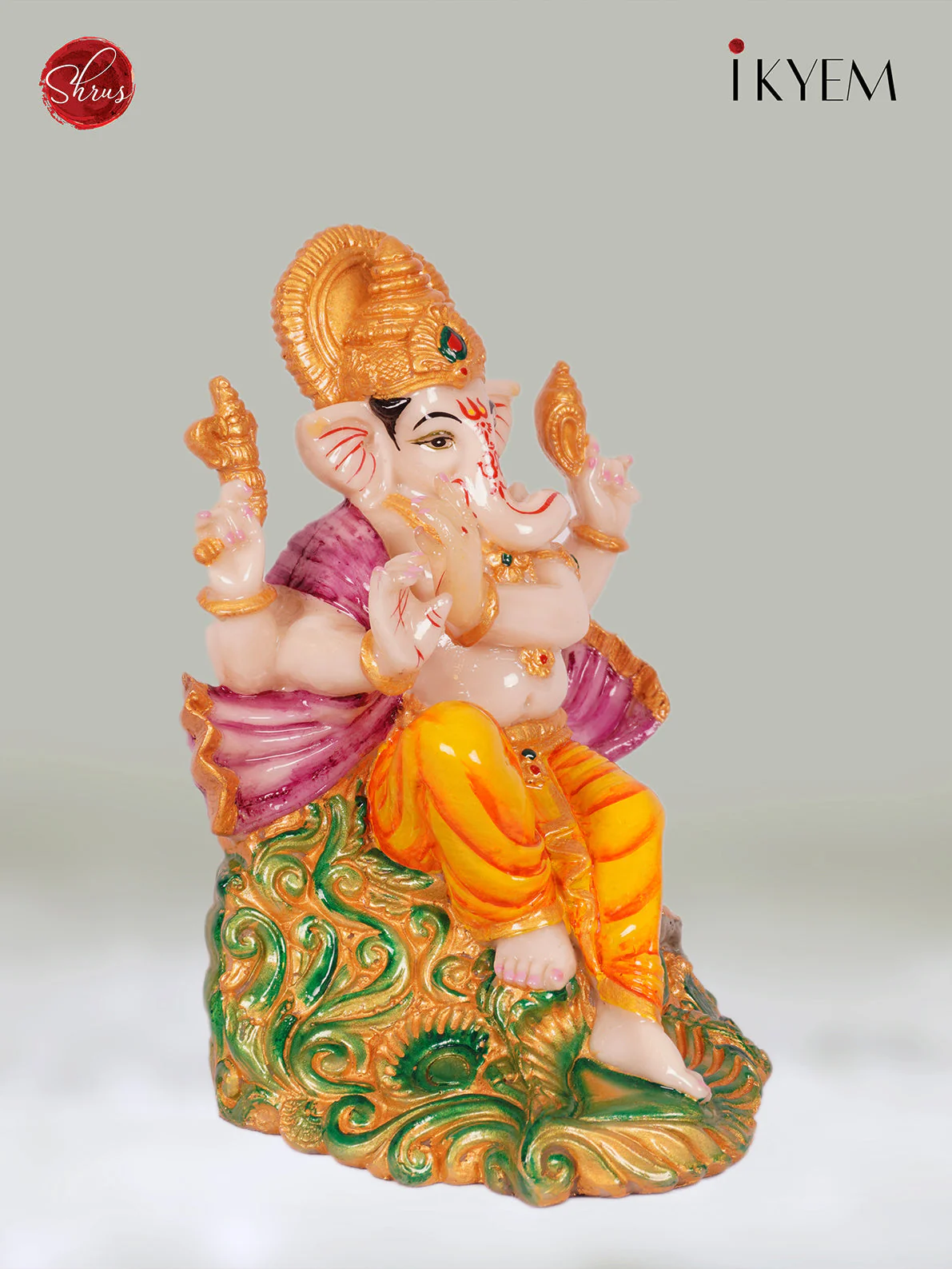Lord Ganesh Idol (Poly Resin) - Return Gift - 3I14028 - Image 2