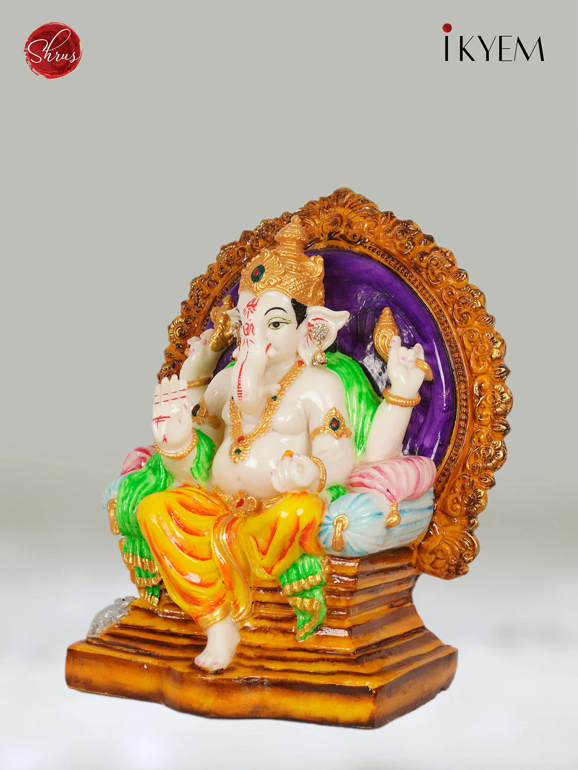 Lord Ganesh Idol (Poly Resin) - Return Gift - Image 3