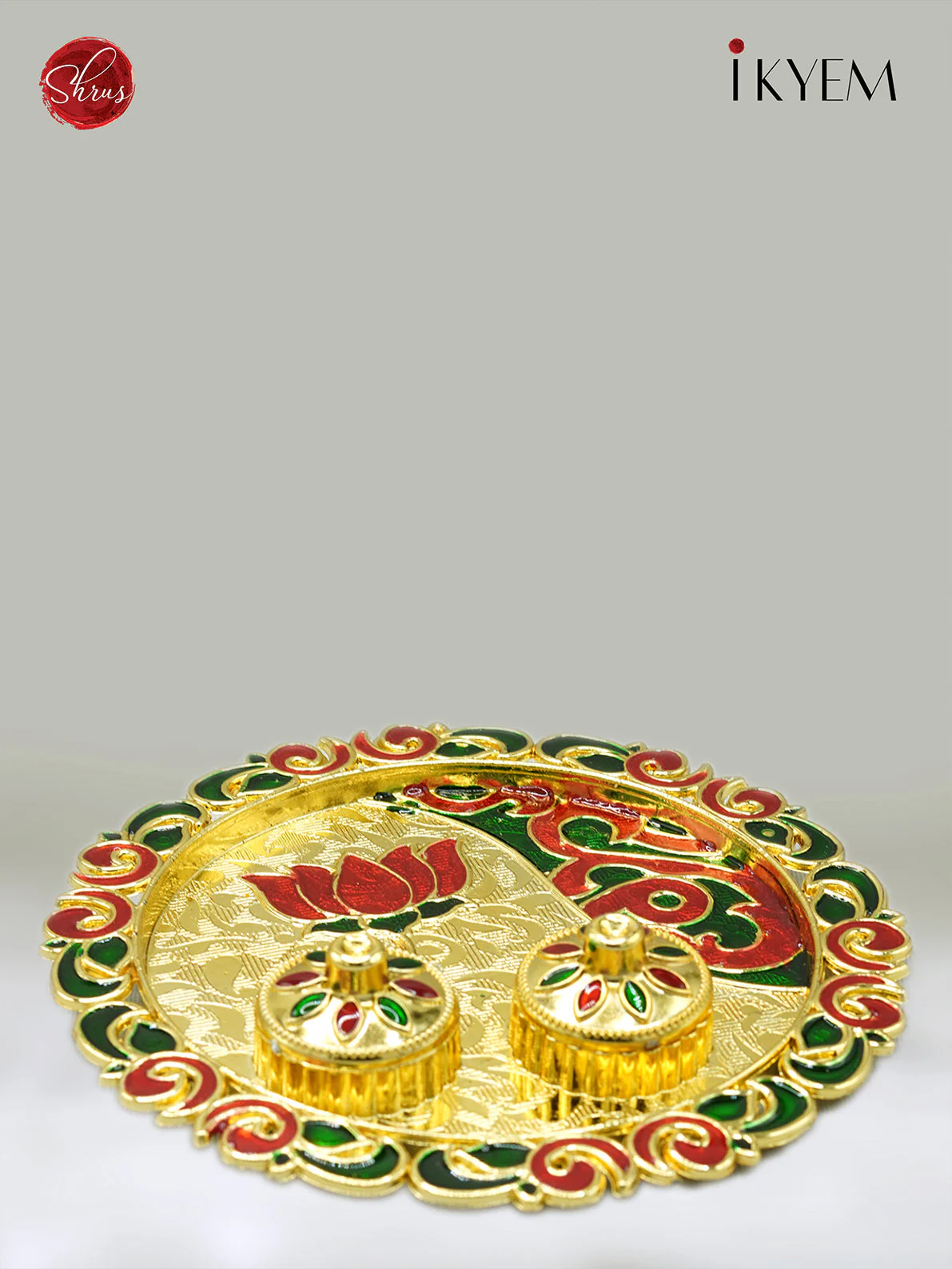 Meenakari Kumkum Holder - Return Gift - Image 3