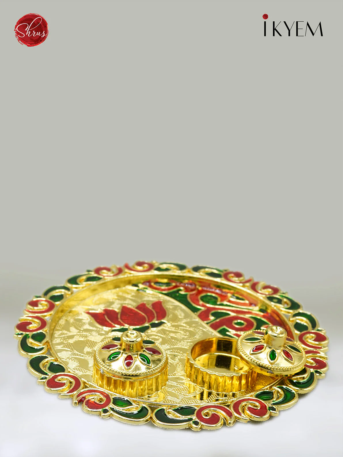 Meenakari Kumkum Holder - Return Gift - Image 4