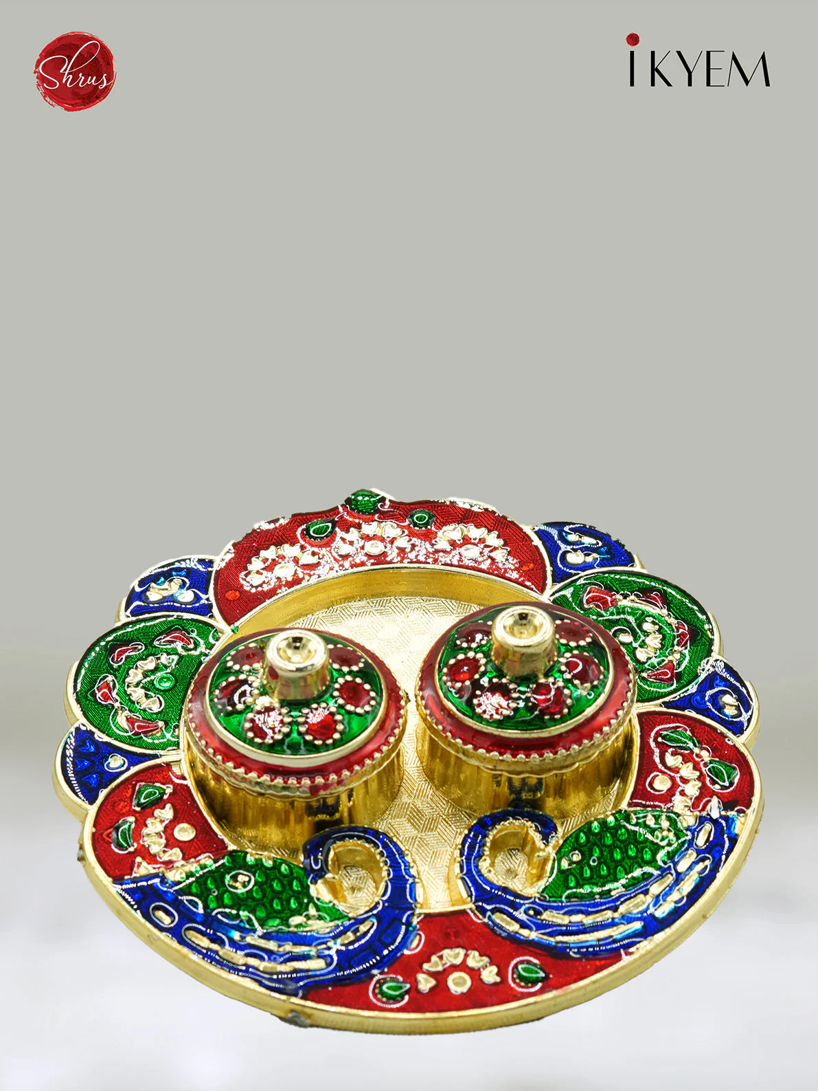 Meenakari Kumkum Holder - Return Gift