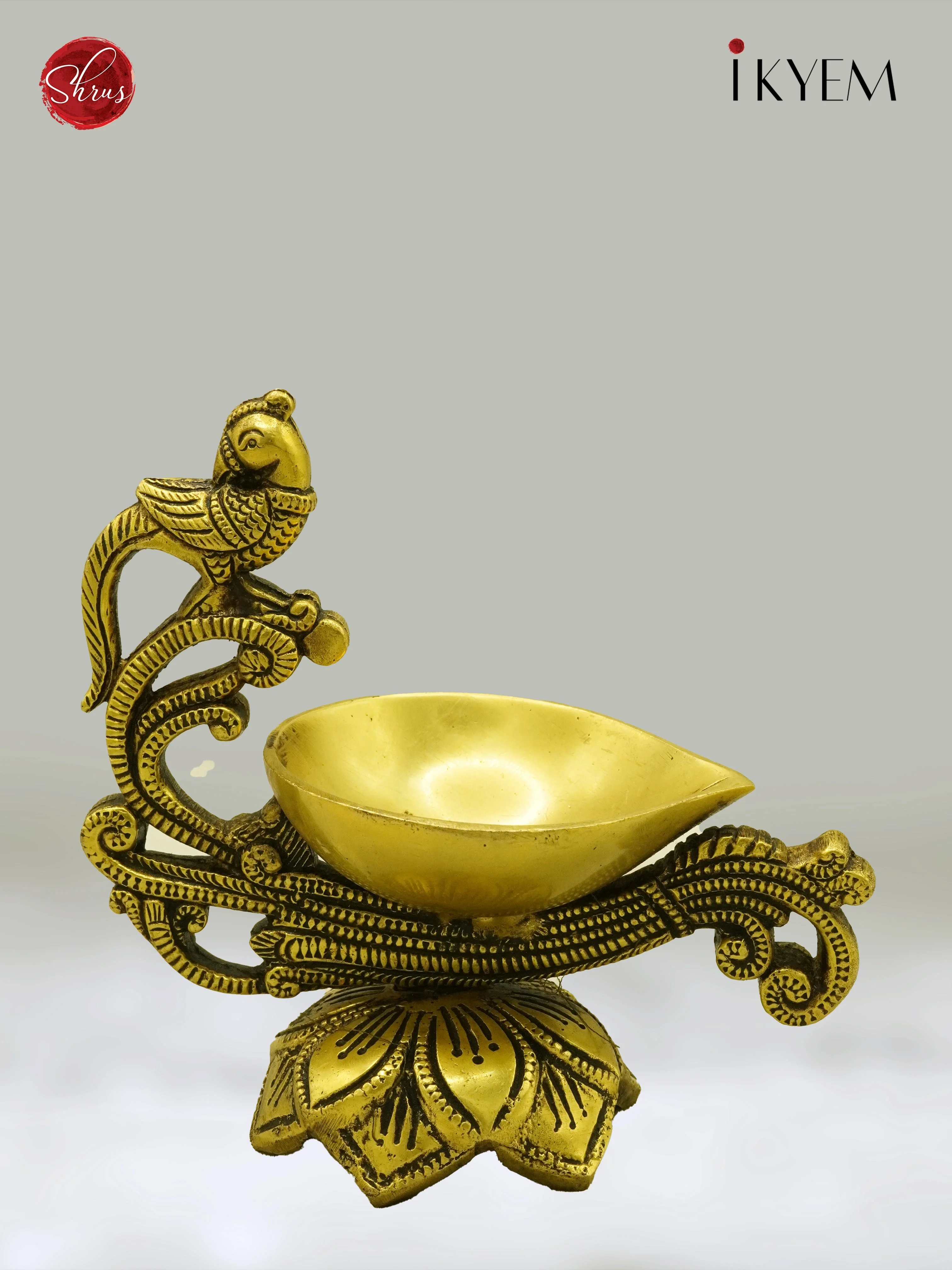 Parrot diya with stand - Return gift - Image 3