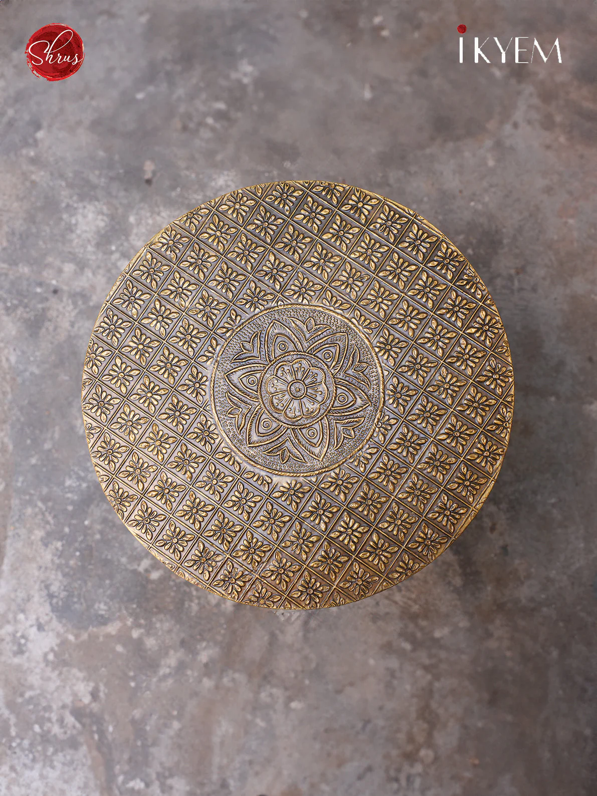 Swan Design Wooden Round Table - Image 2