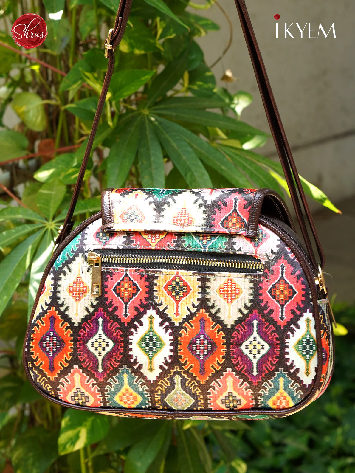 Multicolor - Printed Bag - Image 2