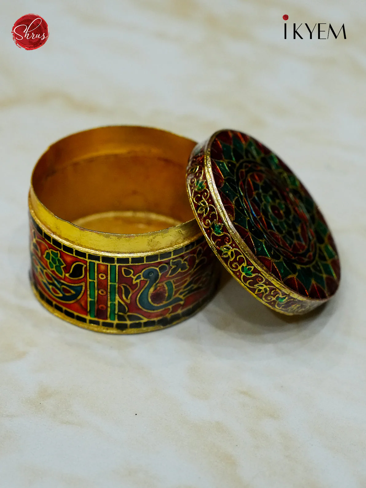 Meenakari KumKum Holder - Image 2