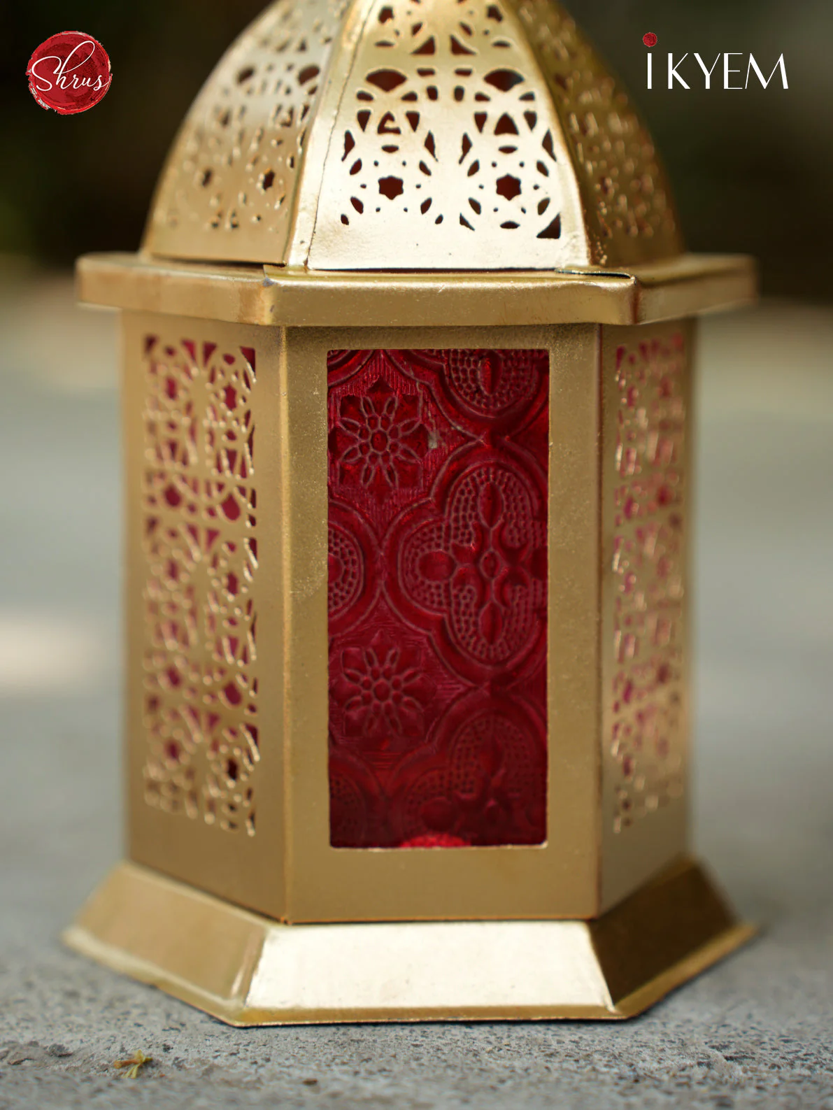 Red Hanging Lantern - Image 2