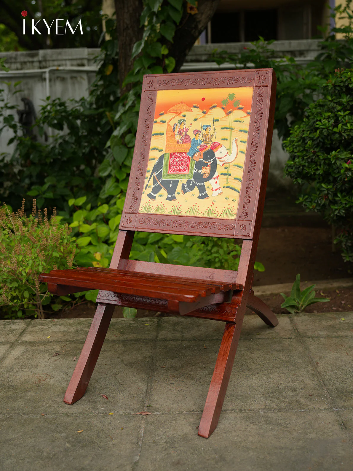 Foldable Wooden Chair - Image 2