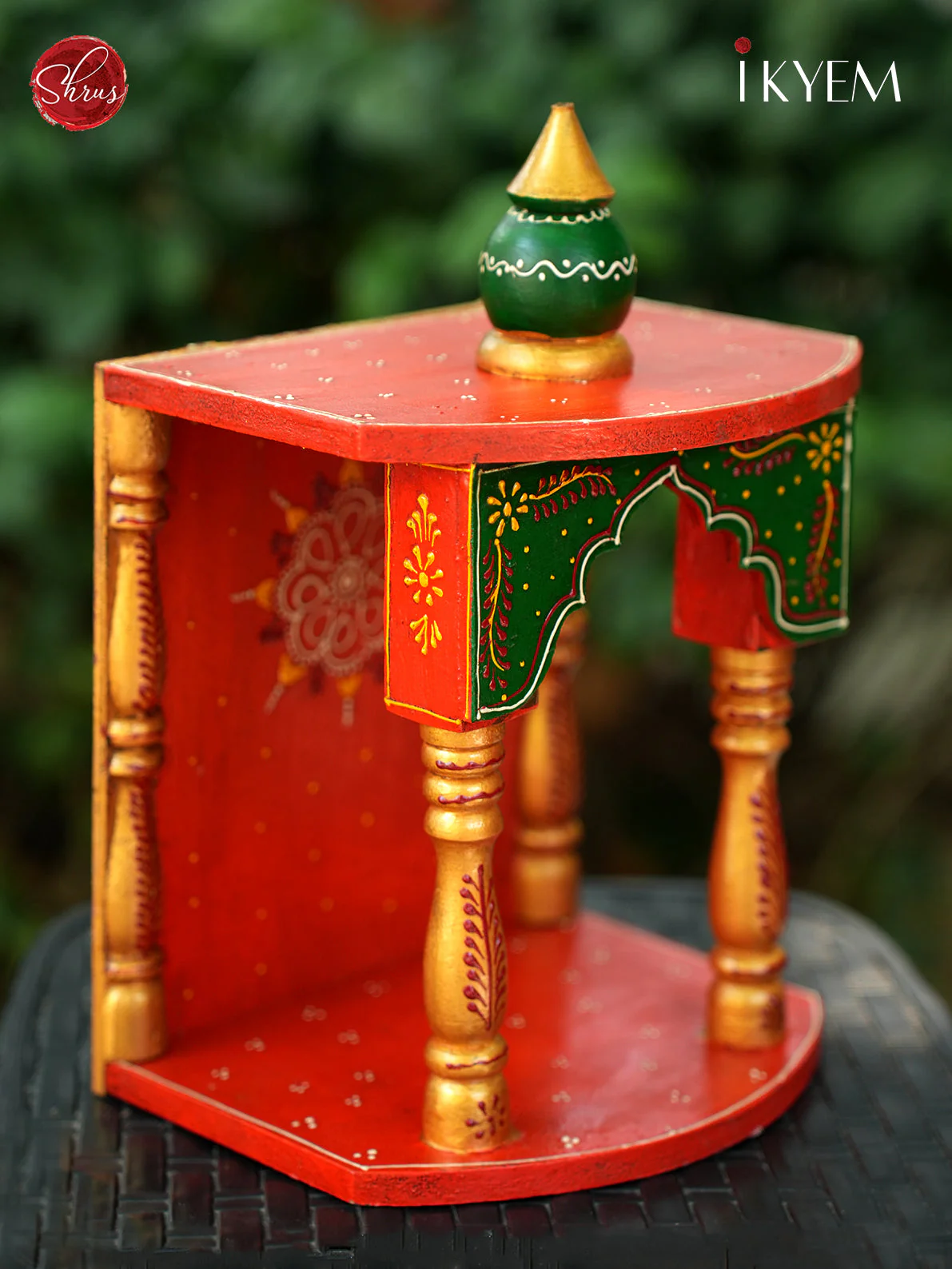 Handpainted Pooja Mandir - Image 2