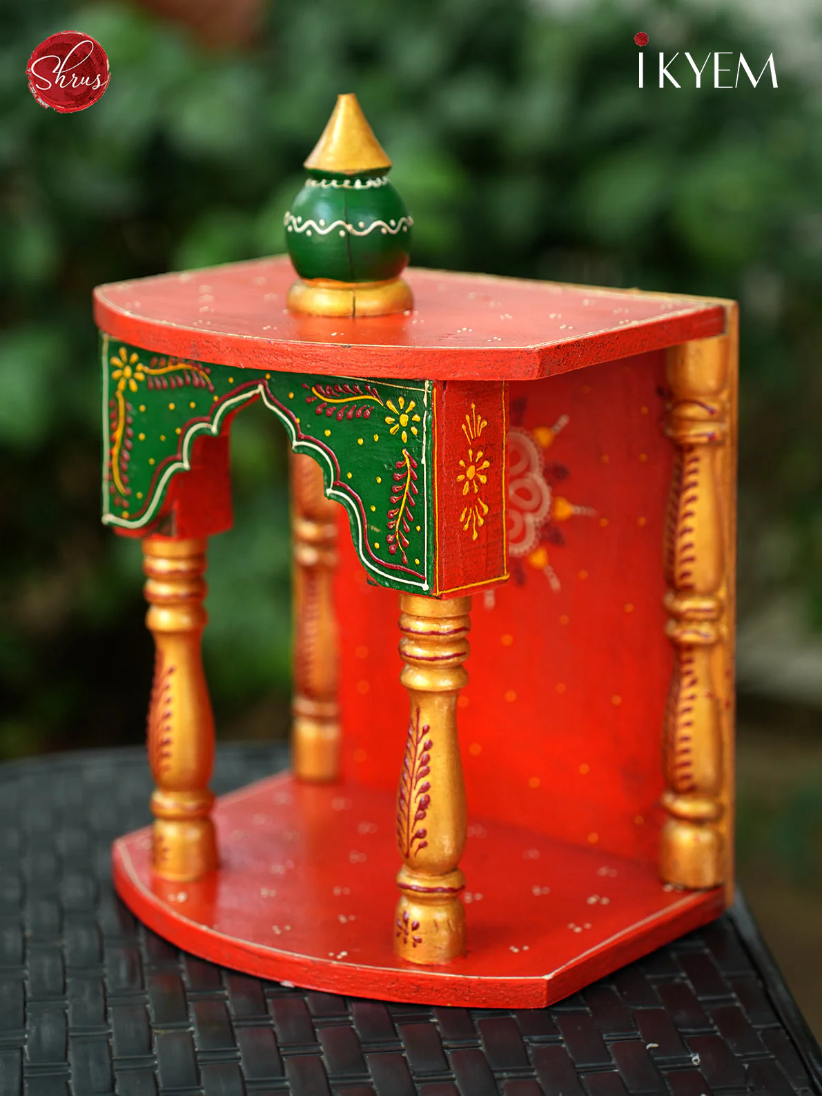 Handpainted Pooja Mandir - Image 3