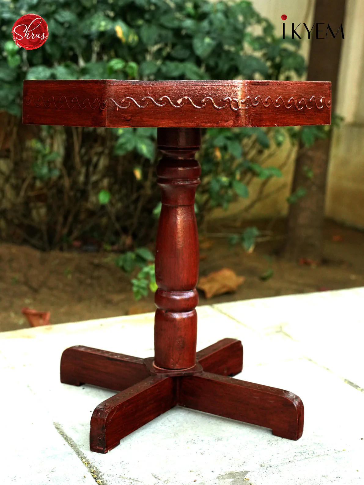 Wooden Tea Table - Image 2