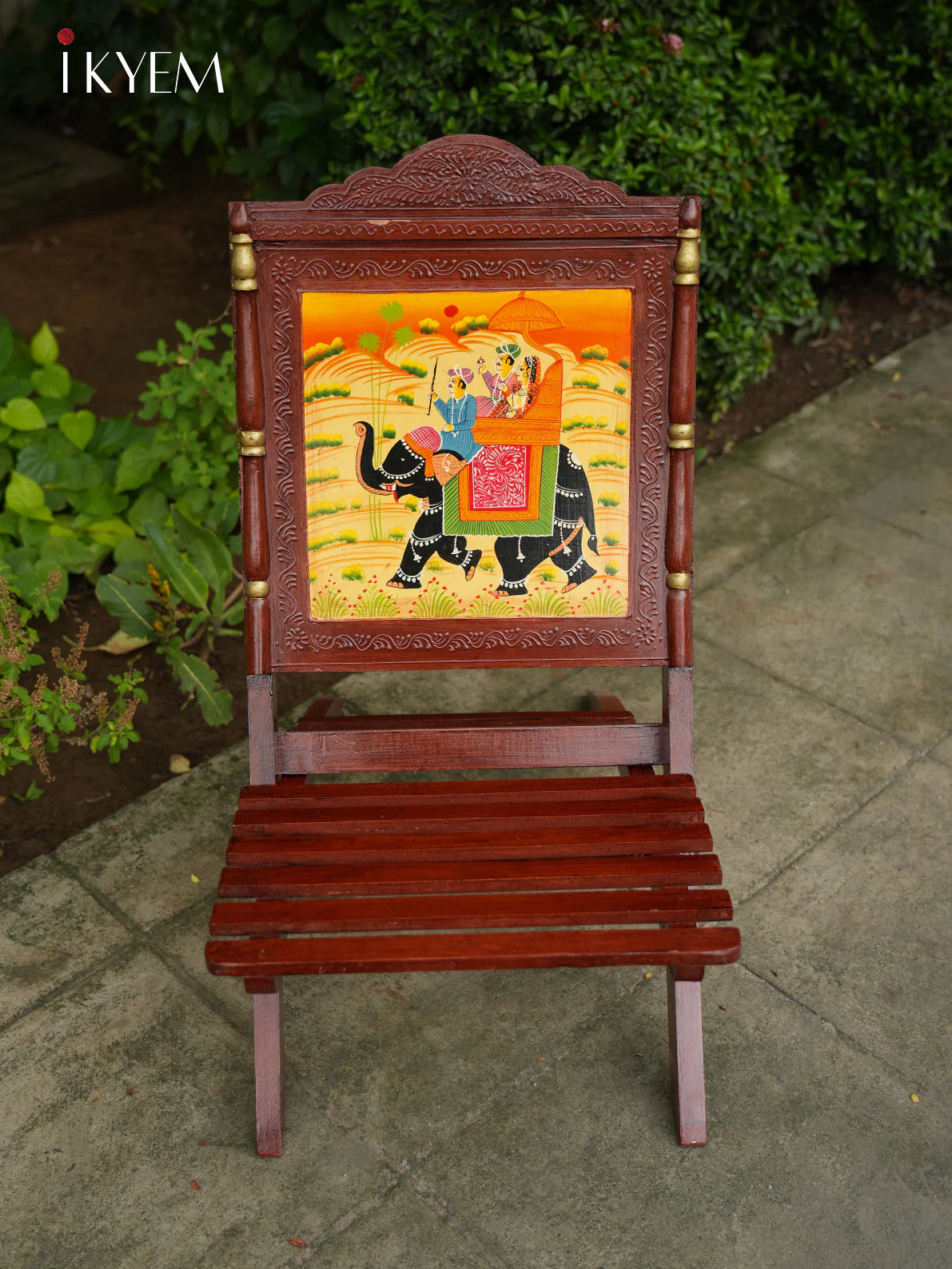 Foldable Wooden Chair - Image 3
