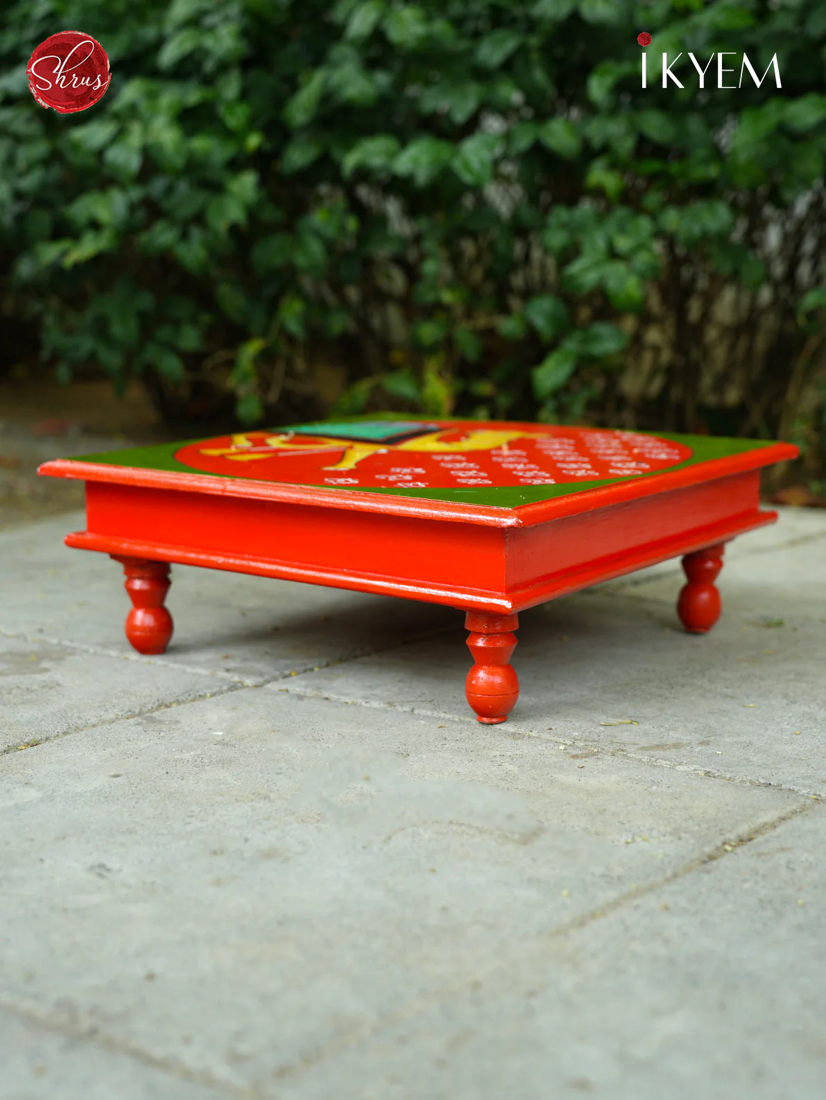 Camel Hand painted Wooden Chowki