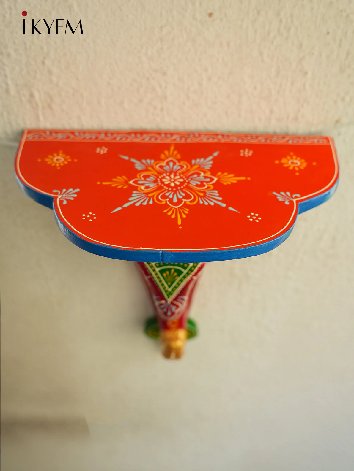 wooden handpainted Wall Stand - Image 2