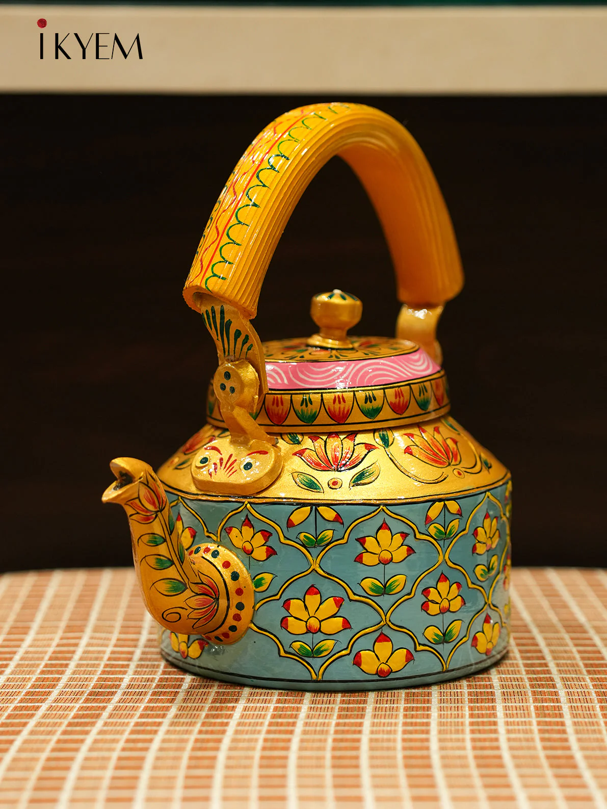 Hand Painted Kettle - Image 3