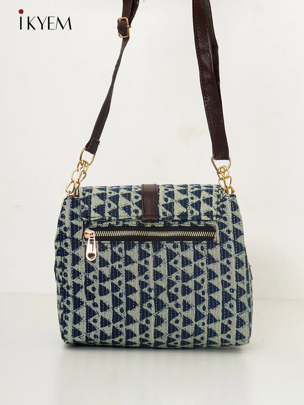 Blue - Ajrakh Handbags - Image 2