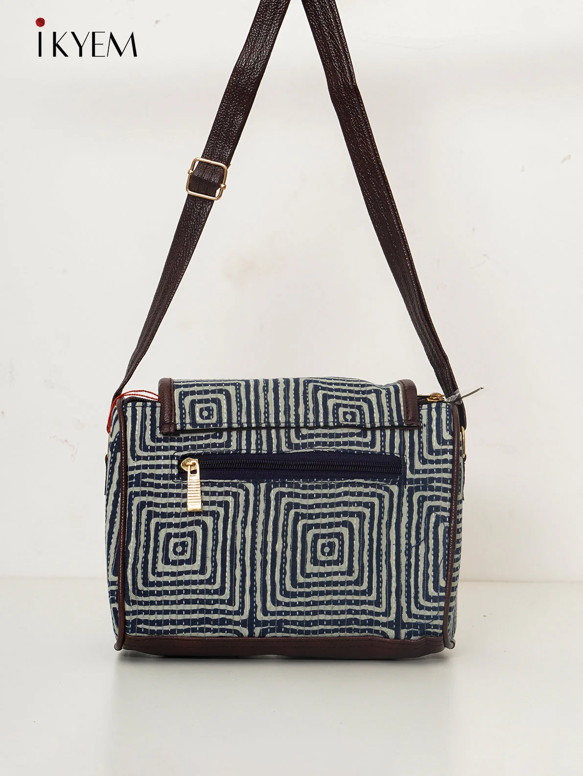 Black - Ajrakh Handbag - Image 2