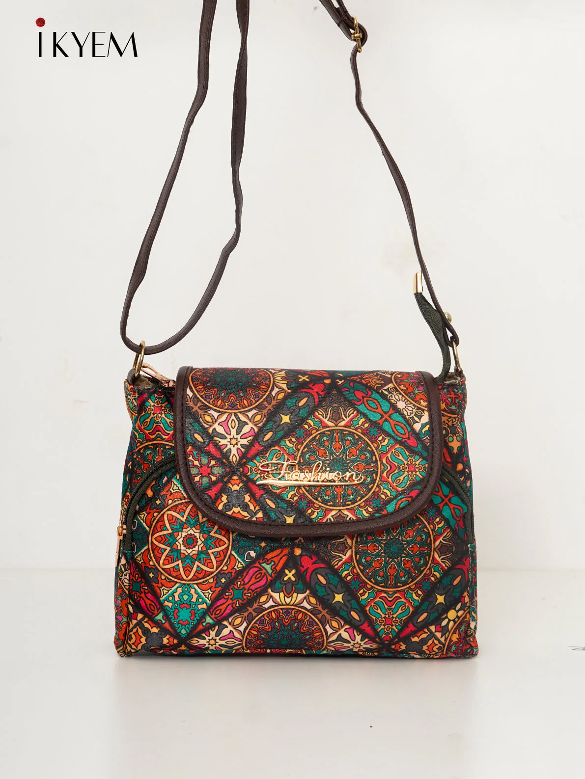 Red & Brown - Ajrakh Hand Bags