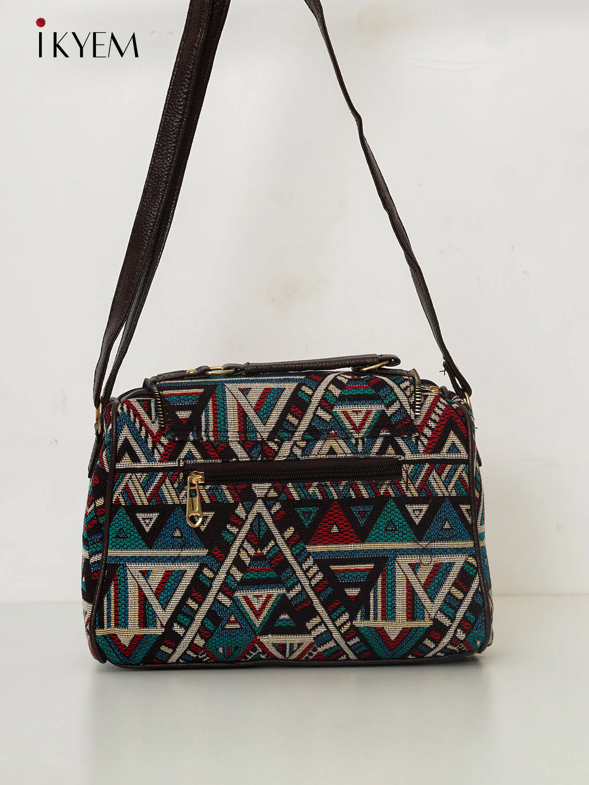 Blue - Ajrakh Handbag - Image 2
