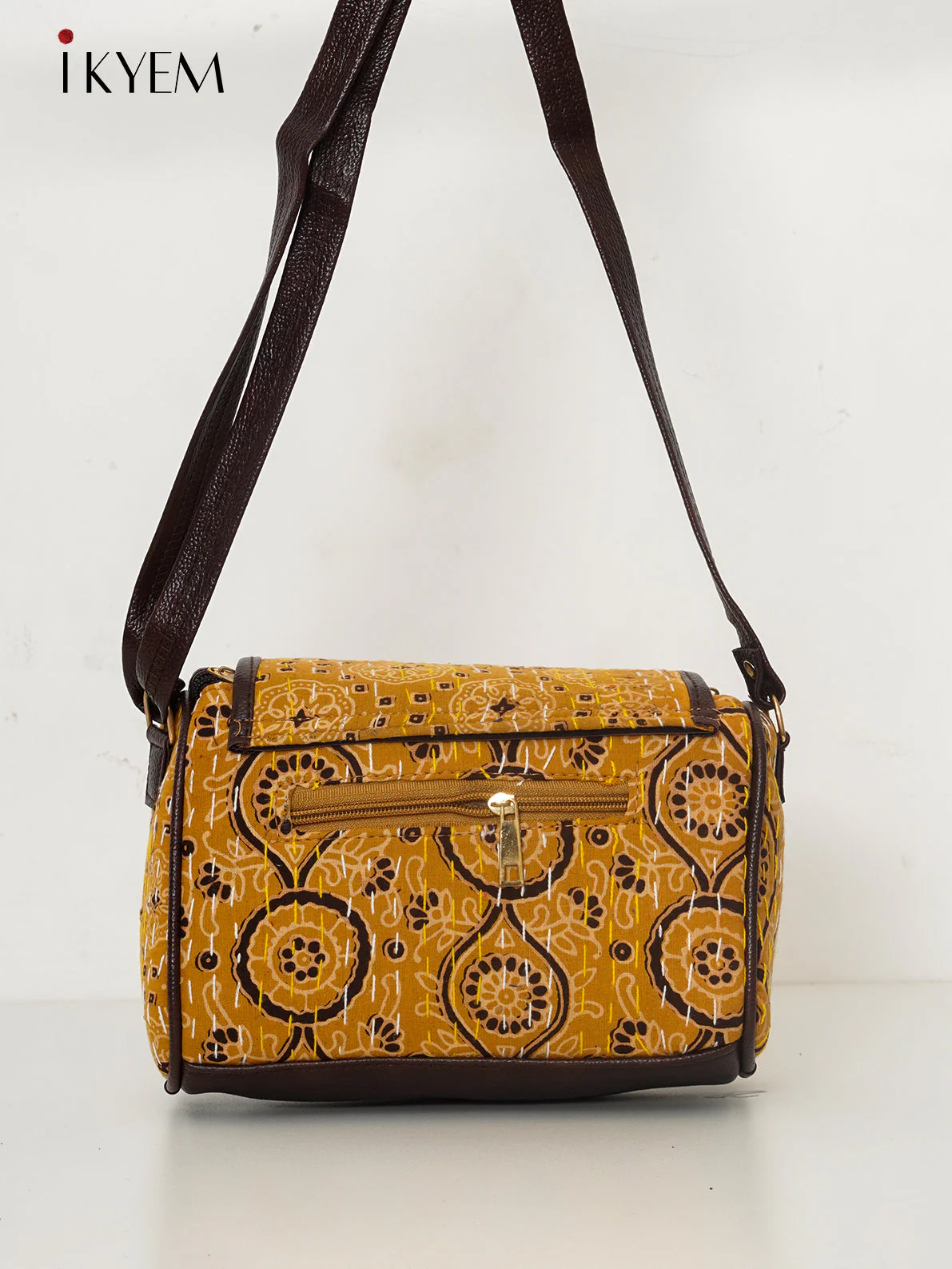 Yellow - Ajrakh Handbag - Image 2