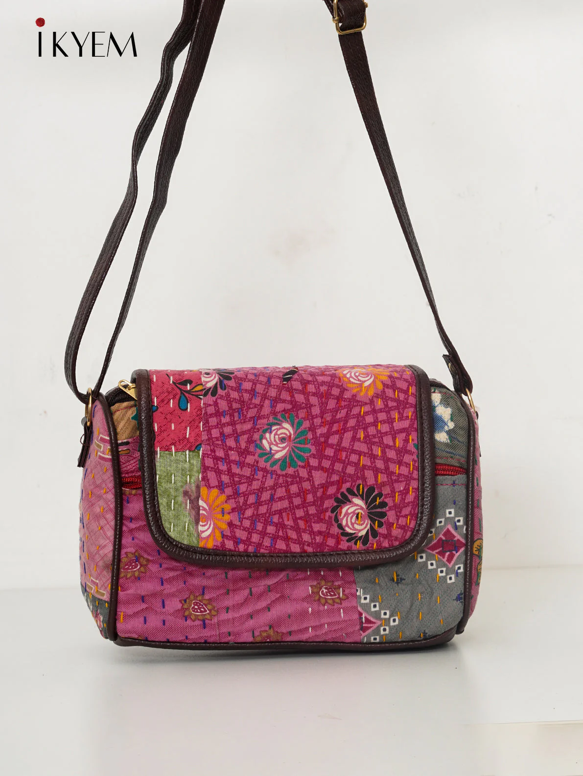 Pink - Ajrakh Handbag