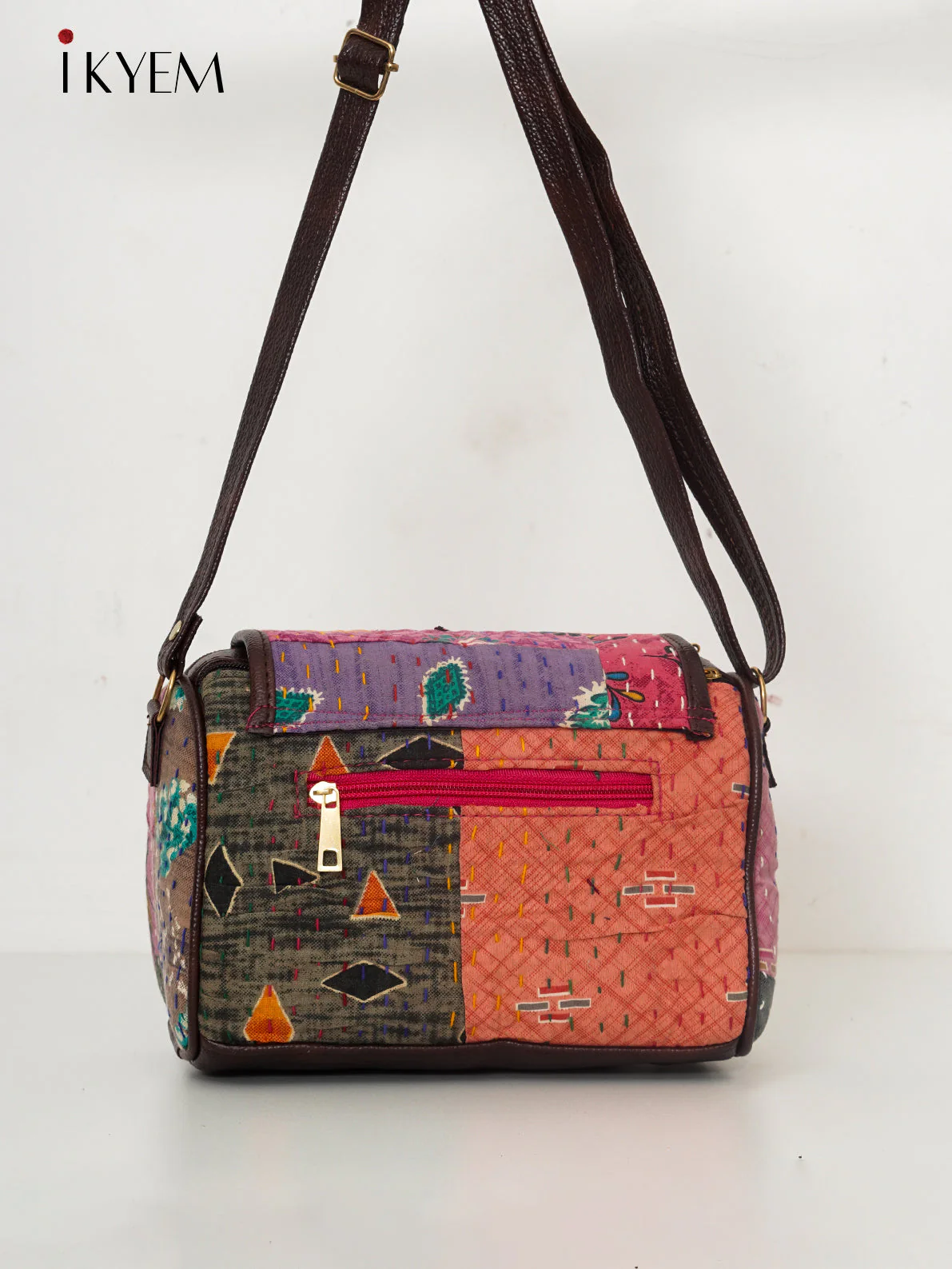 Pink - Ajrakh Handbag - Image 2