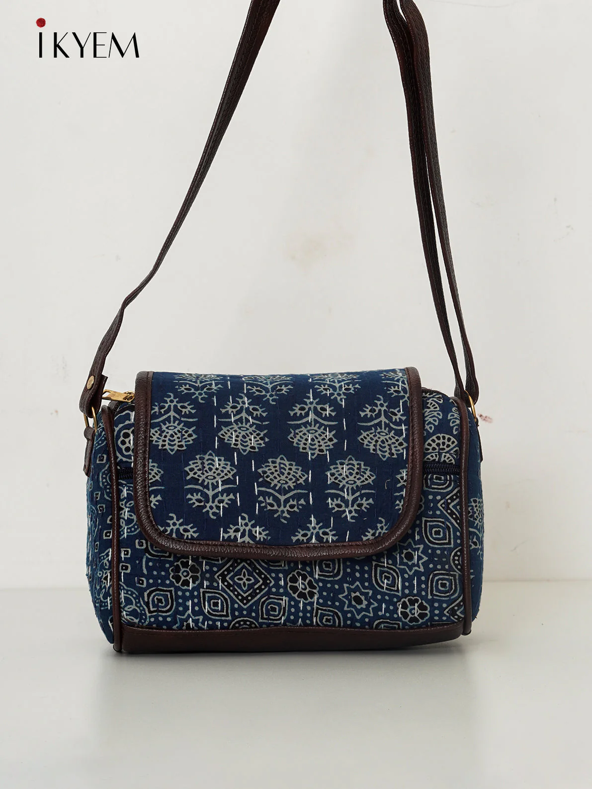 Blue - Ajrakh Handbag