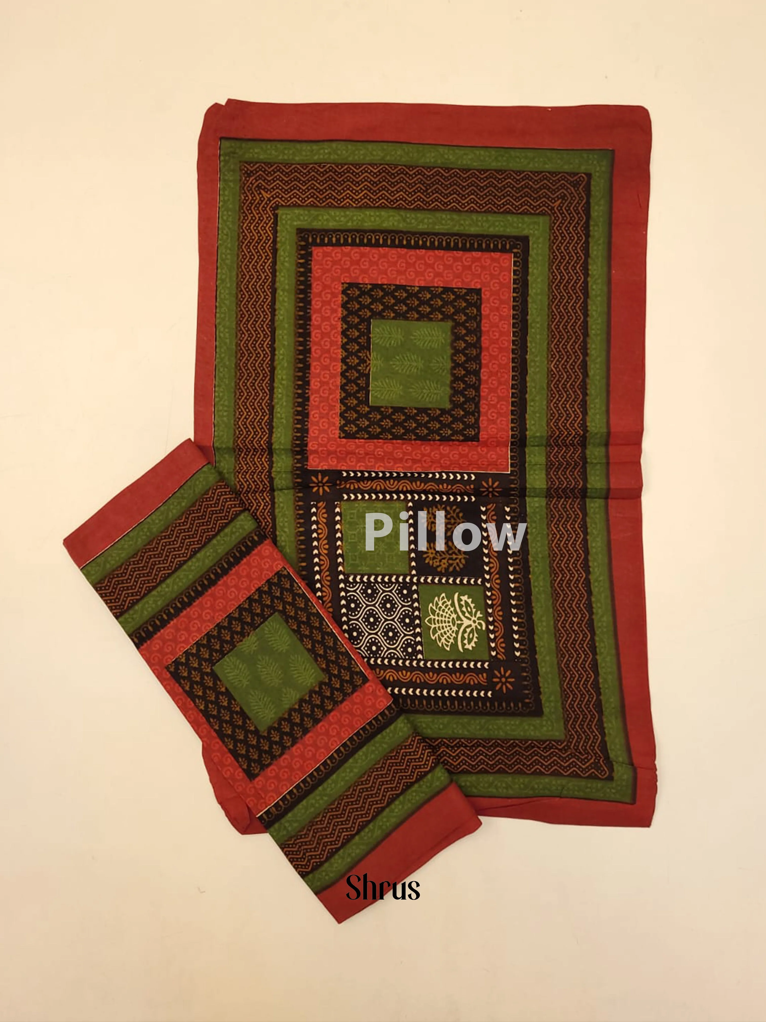 Green & Red - Bed Spreads - Image 3